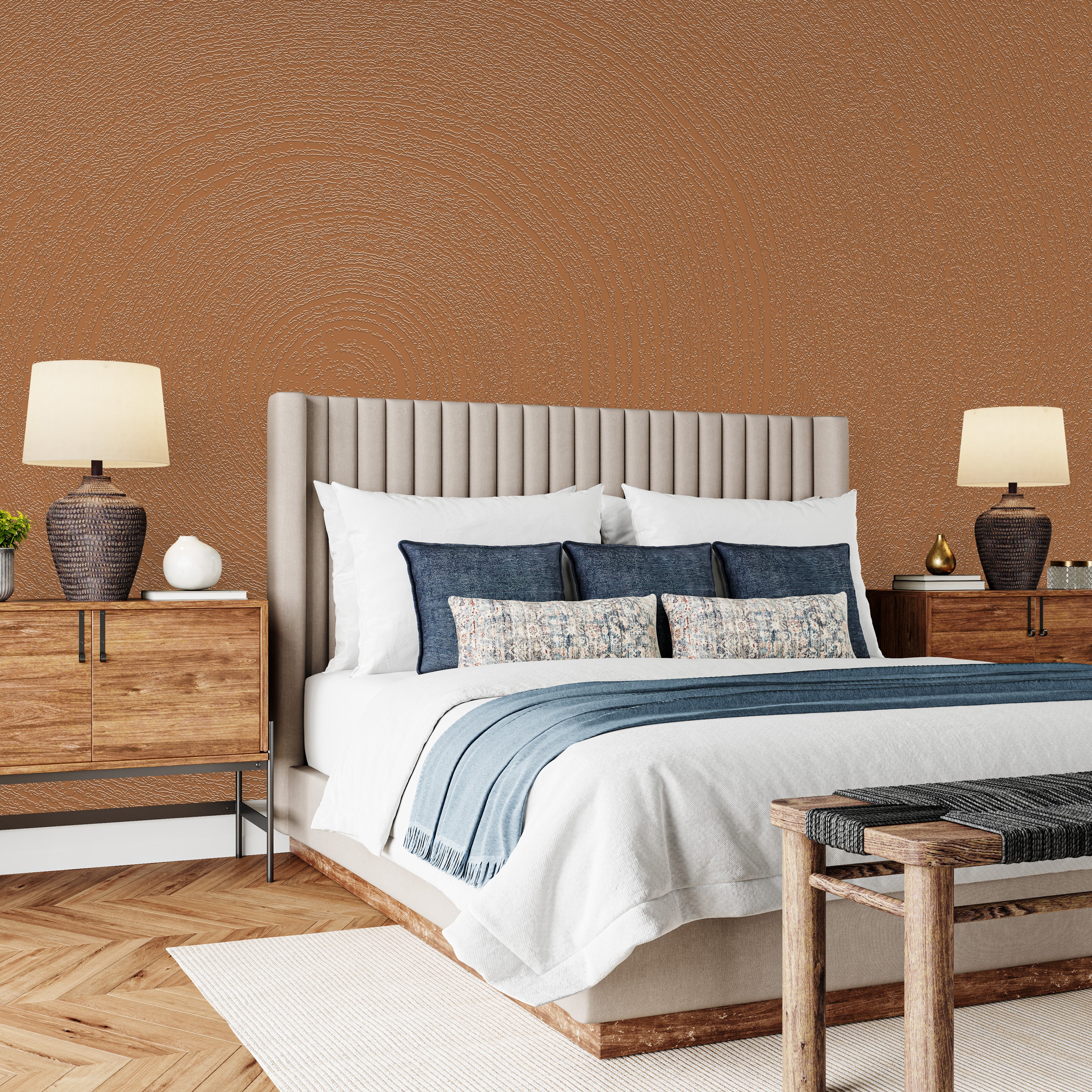 3D Stratum Flow - Paintable Mural