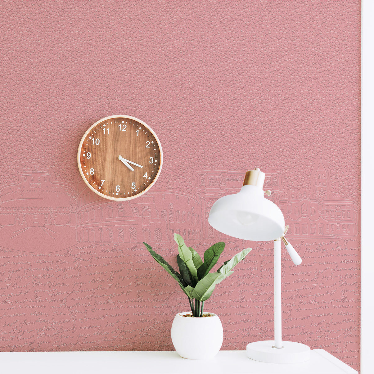 3D Italian Inspiration - Paintable Mural