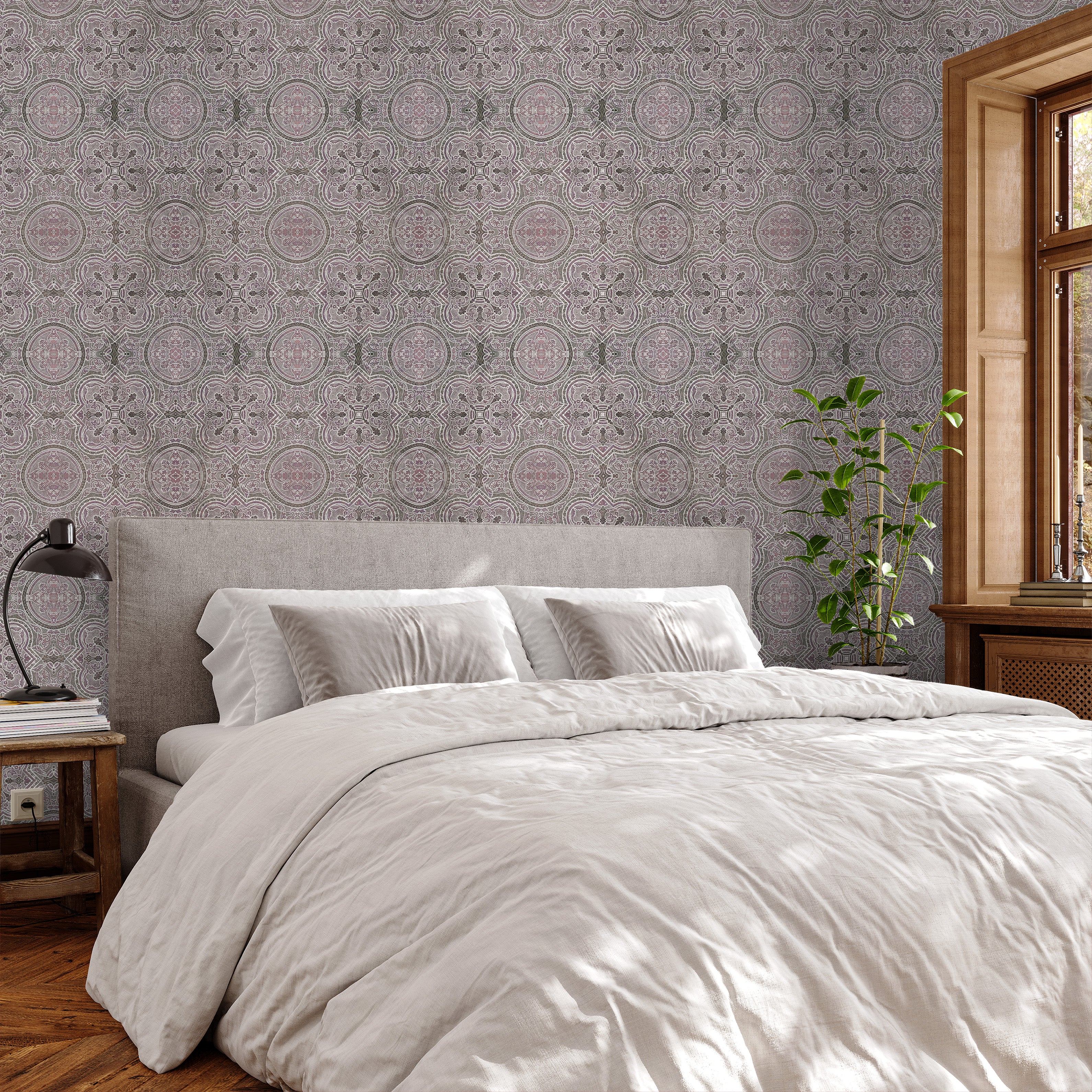 3D Moroccan Tiles - Printed Wallpaper