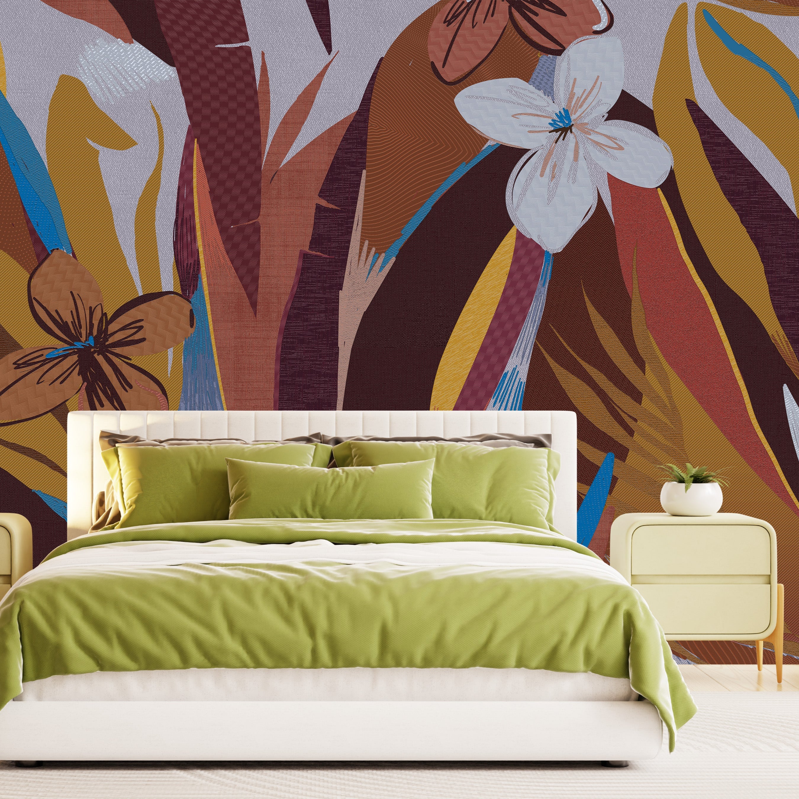 3D Tropical Paradise - Printed