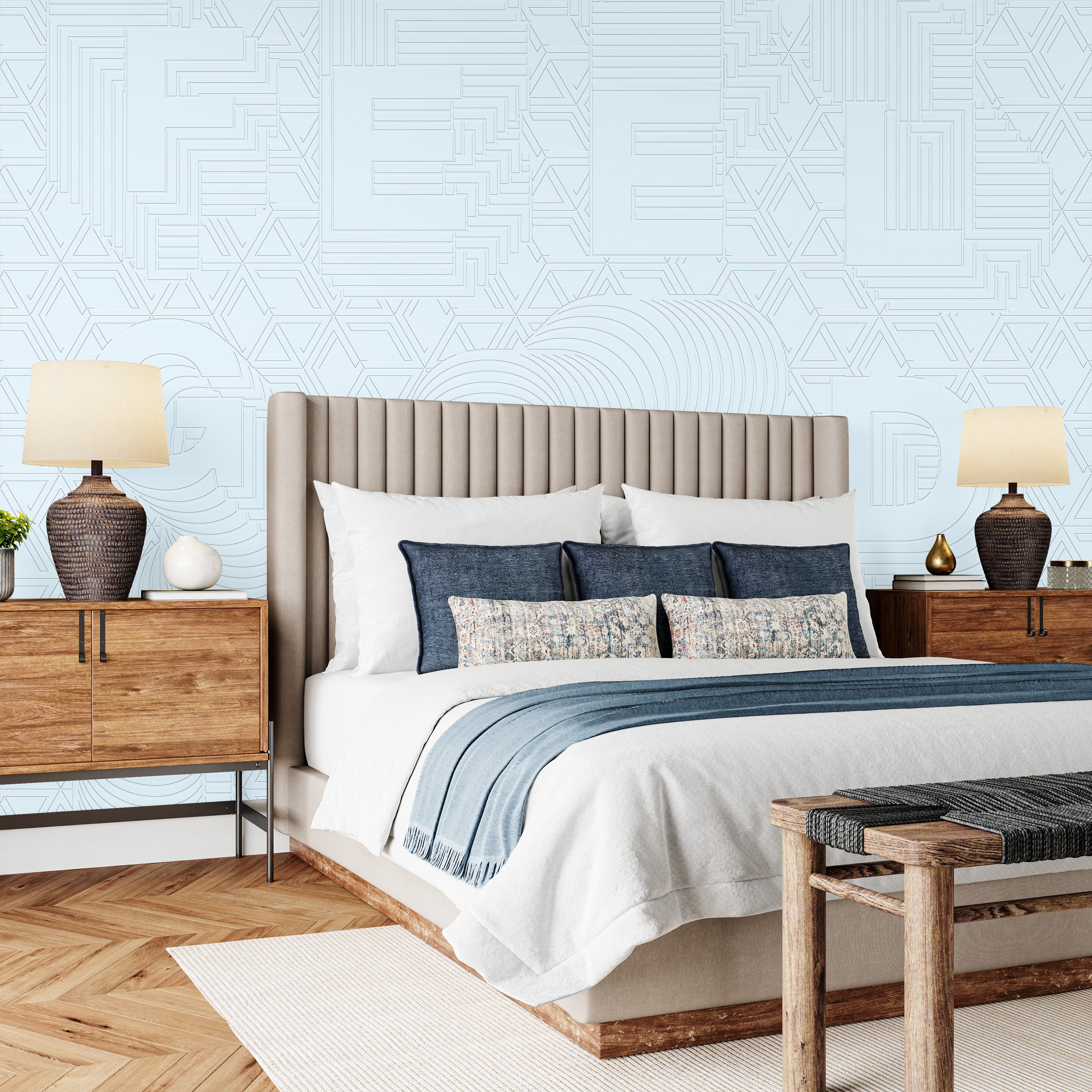 3D Feel Good Vibes - Paintable Mural