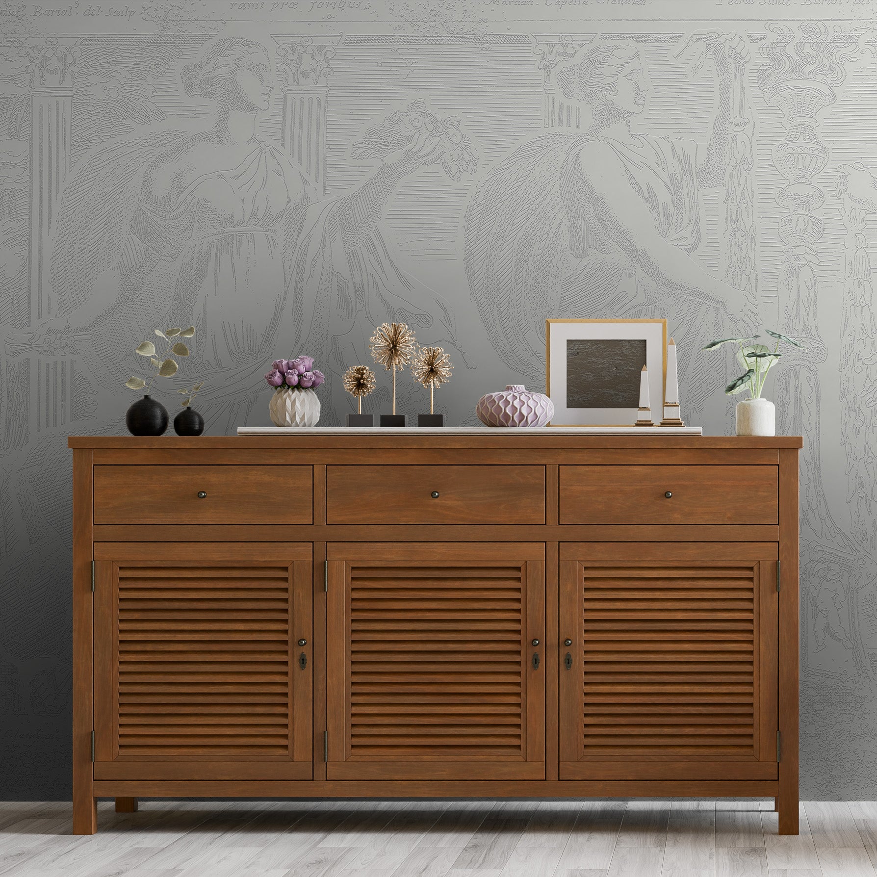 3D Eternal Muses - Paintable Mural