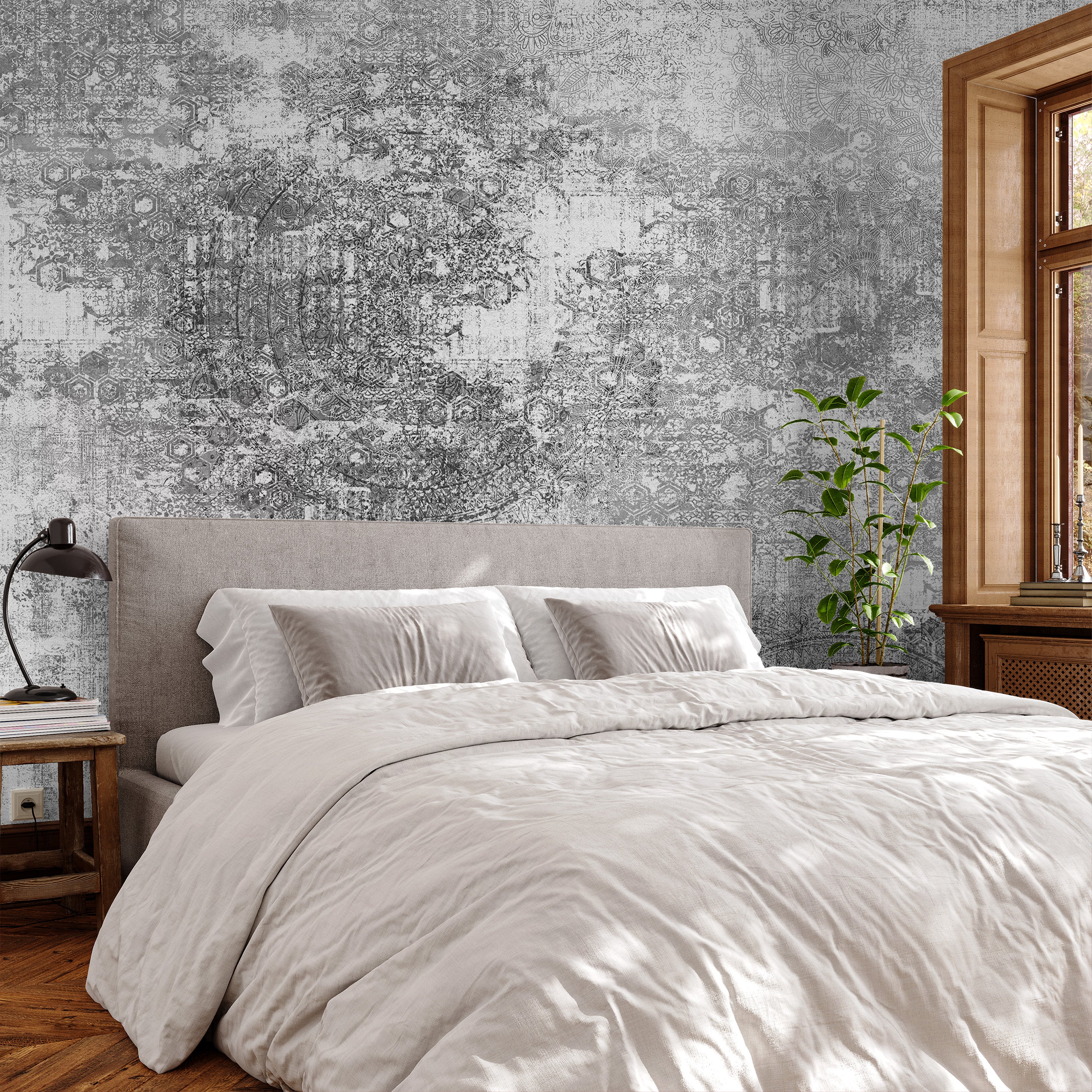 3D Distressed Vintage - Printed Mural