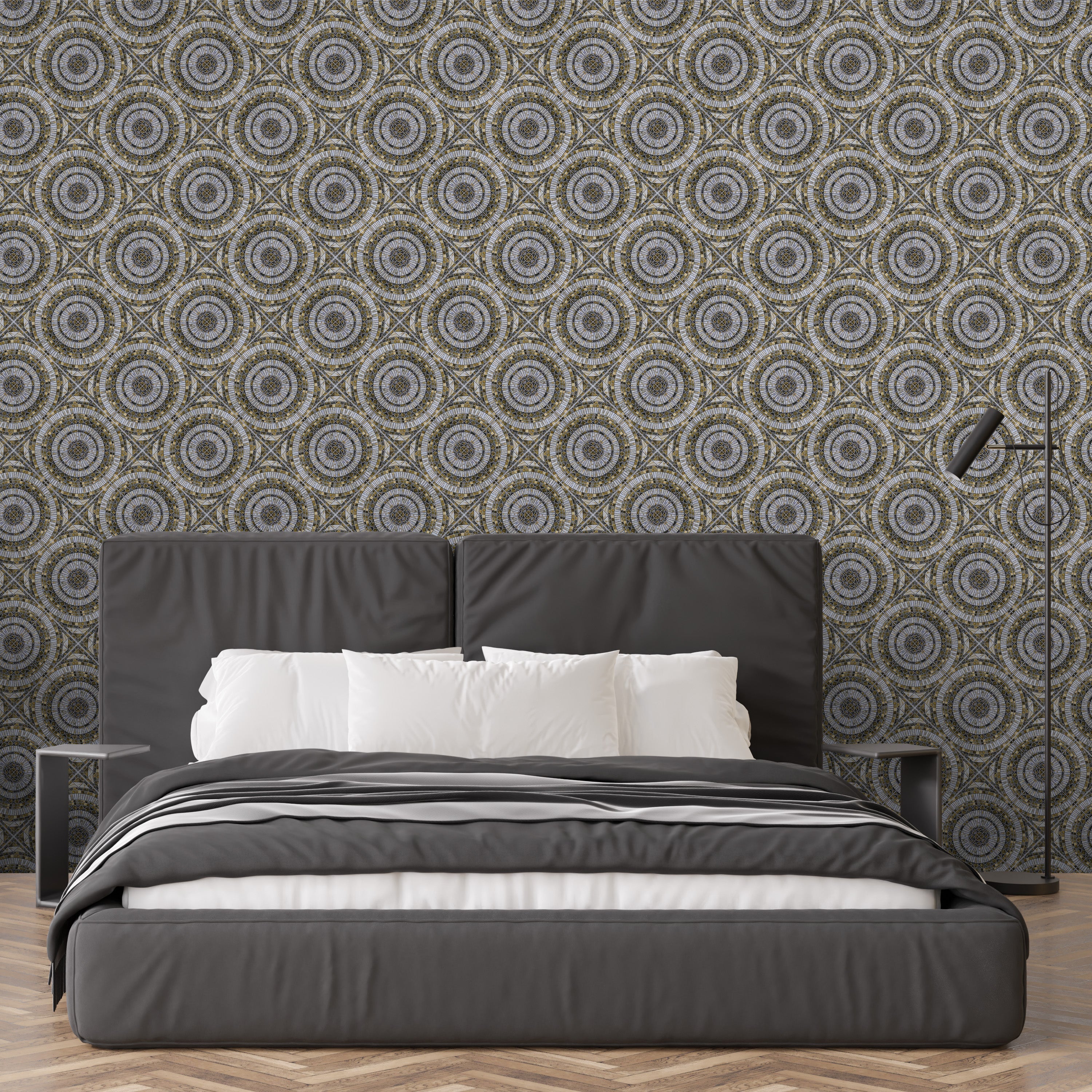 3D Handcrafted Tiles - Printed Wallpaper