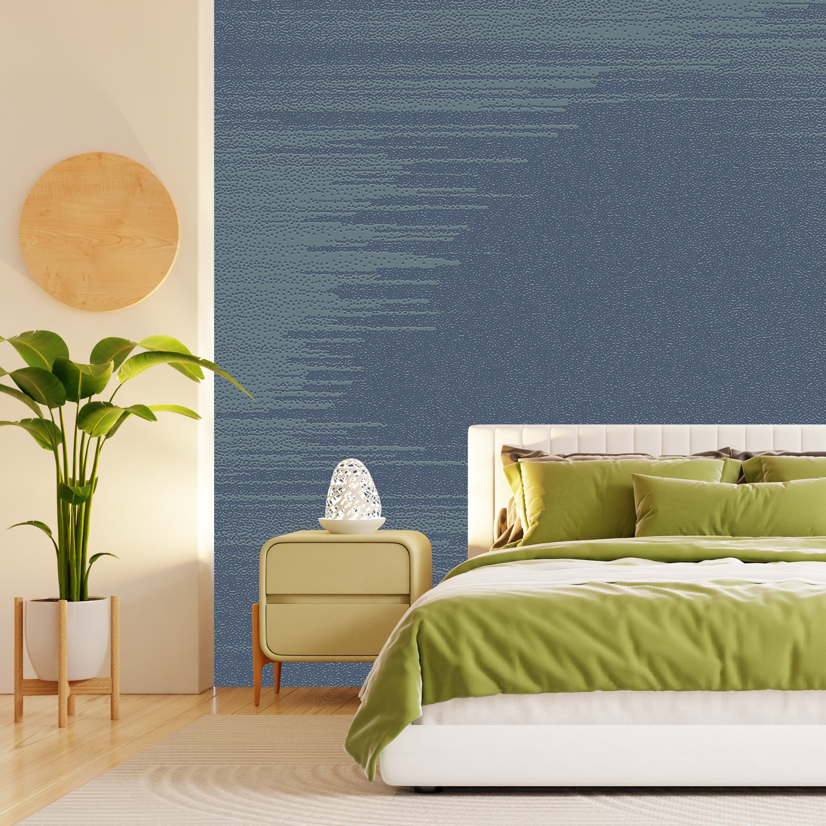 3D Gradient Whisper - Paintable Mural