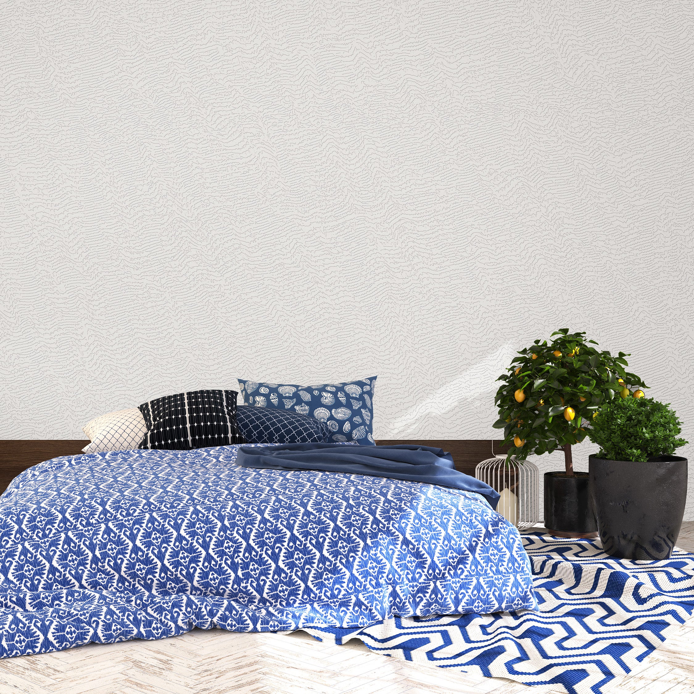 3D Enchanted Dunes - Paintable Mural