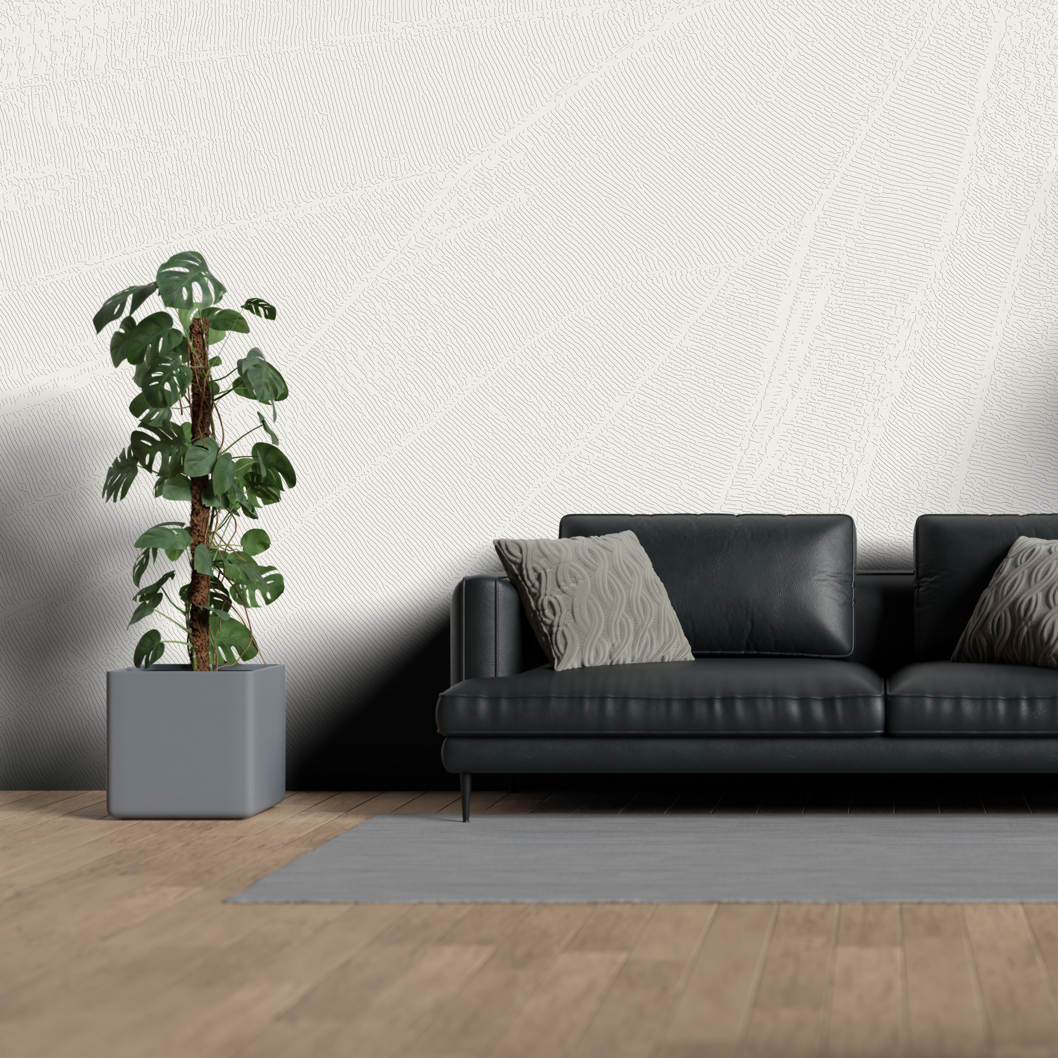 3D Willow Whispers - Paintable Mural