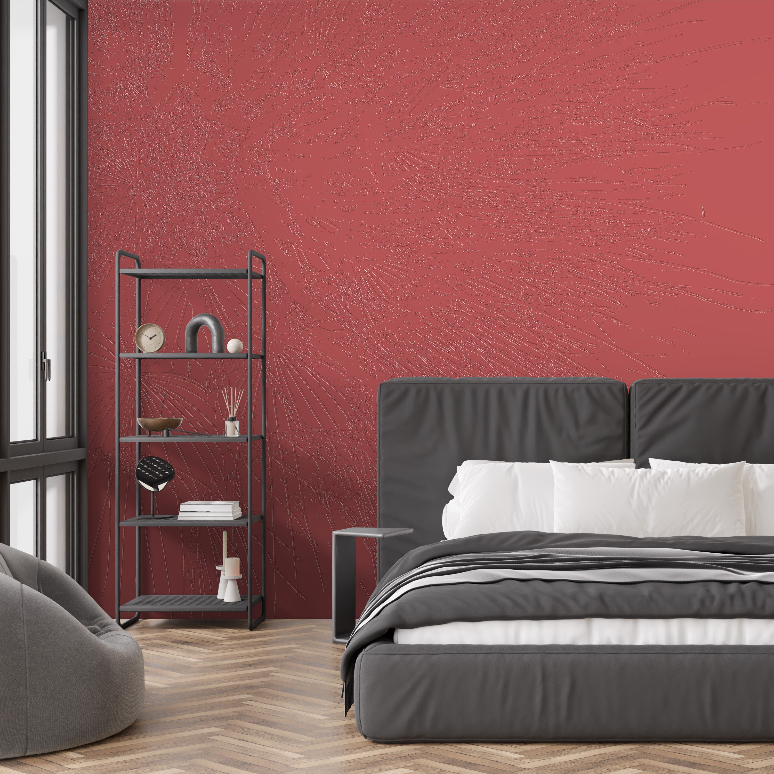 3D Ecliptic Ray - Paintable Mural