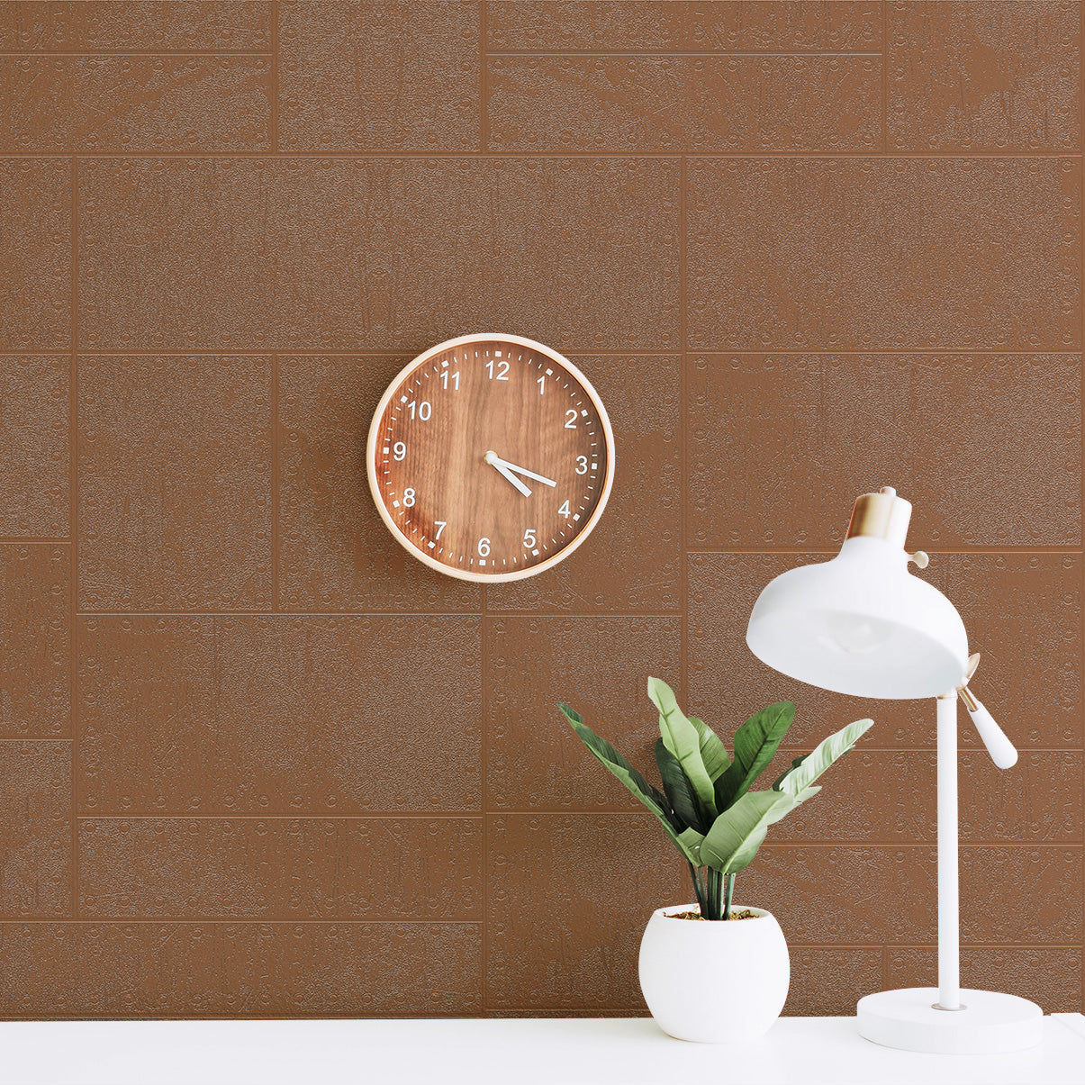 3D Industrial Slate - Paintable Mural