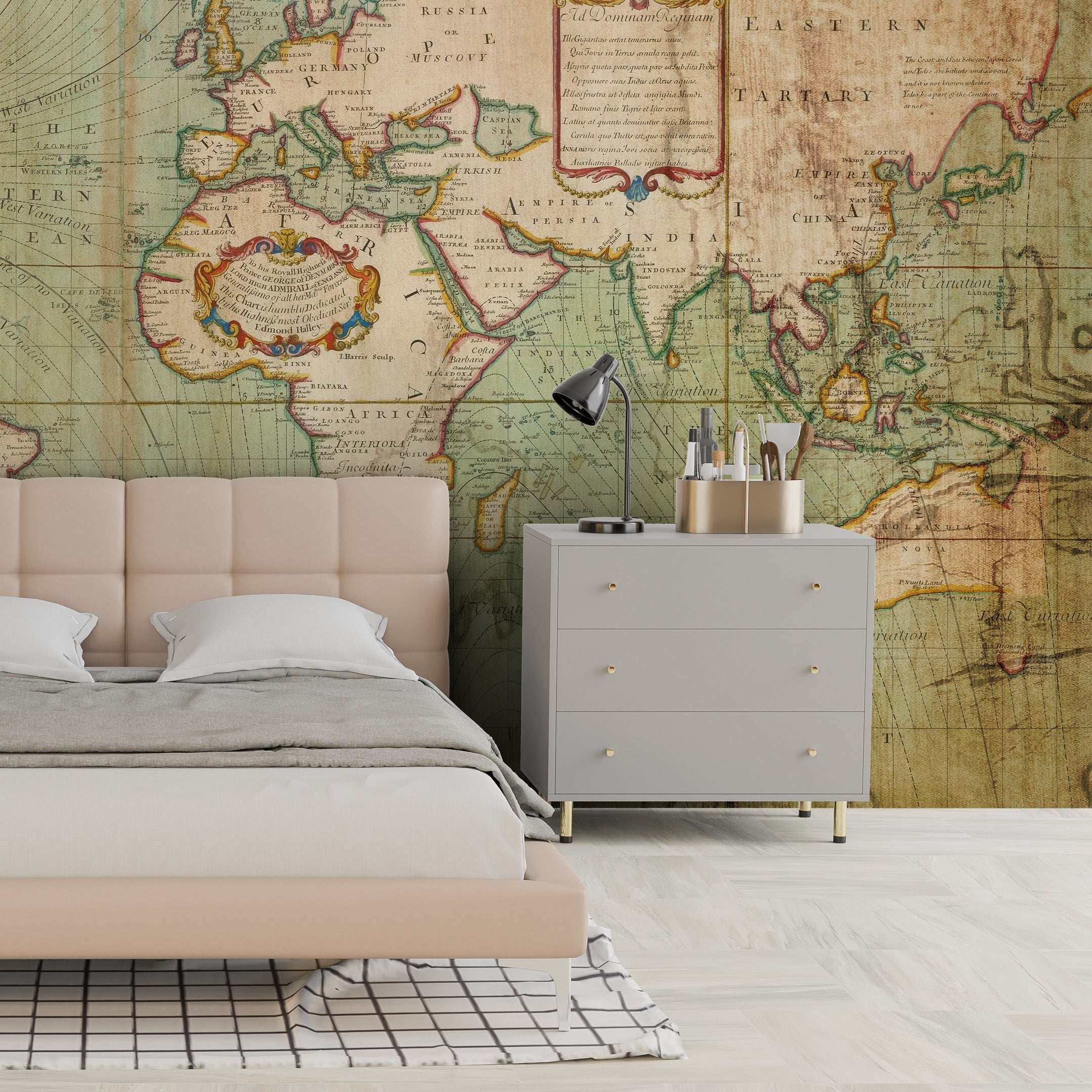 Worn World Canvas