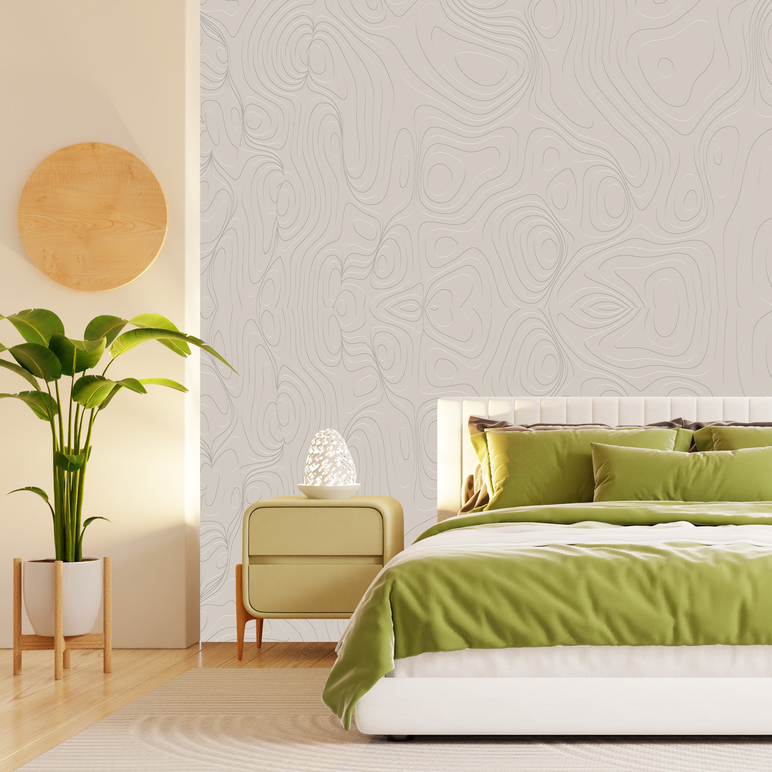 3D Geologic Echo - Paintable Mural