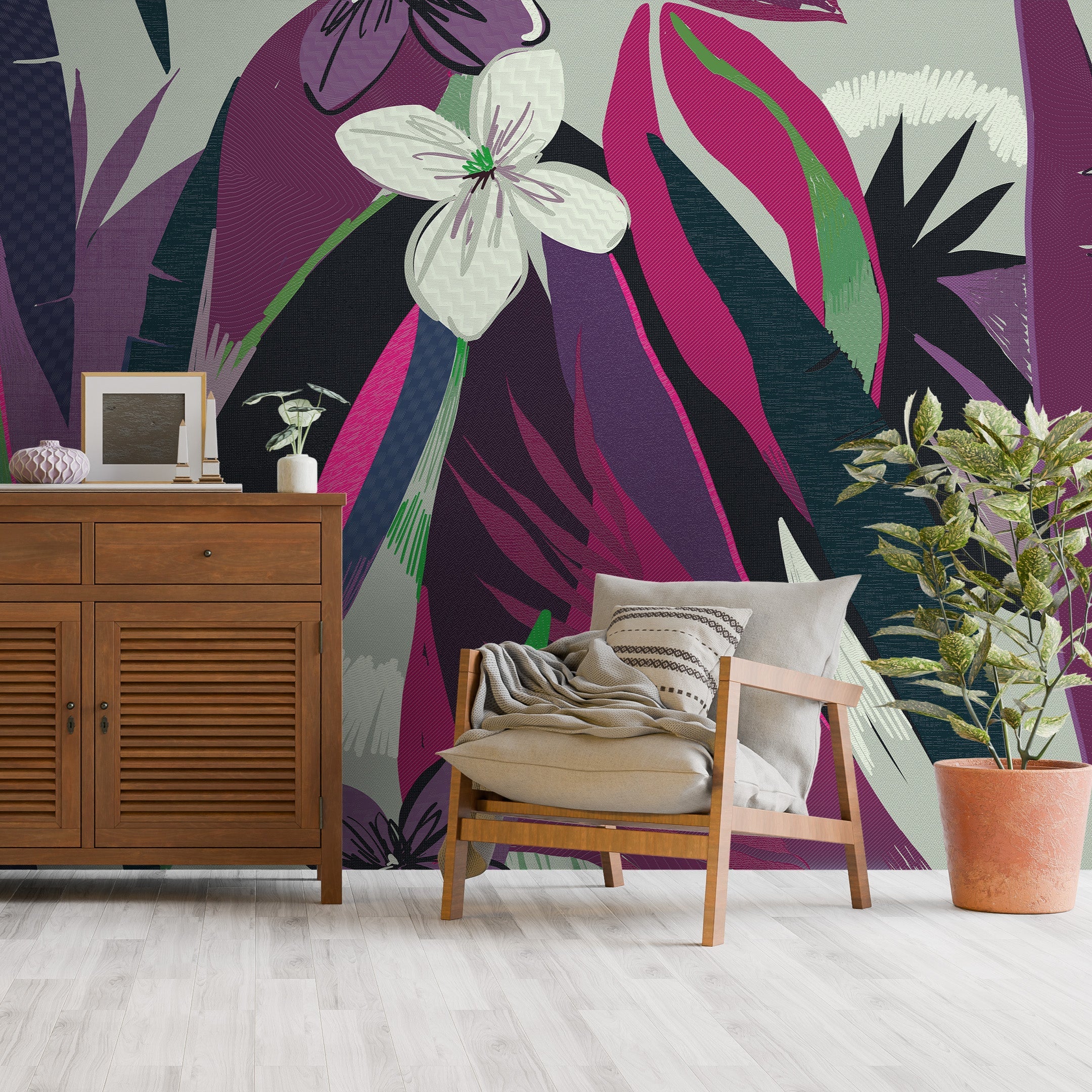 3D Tropical Paradise - Printed