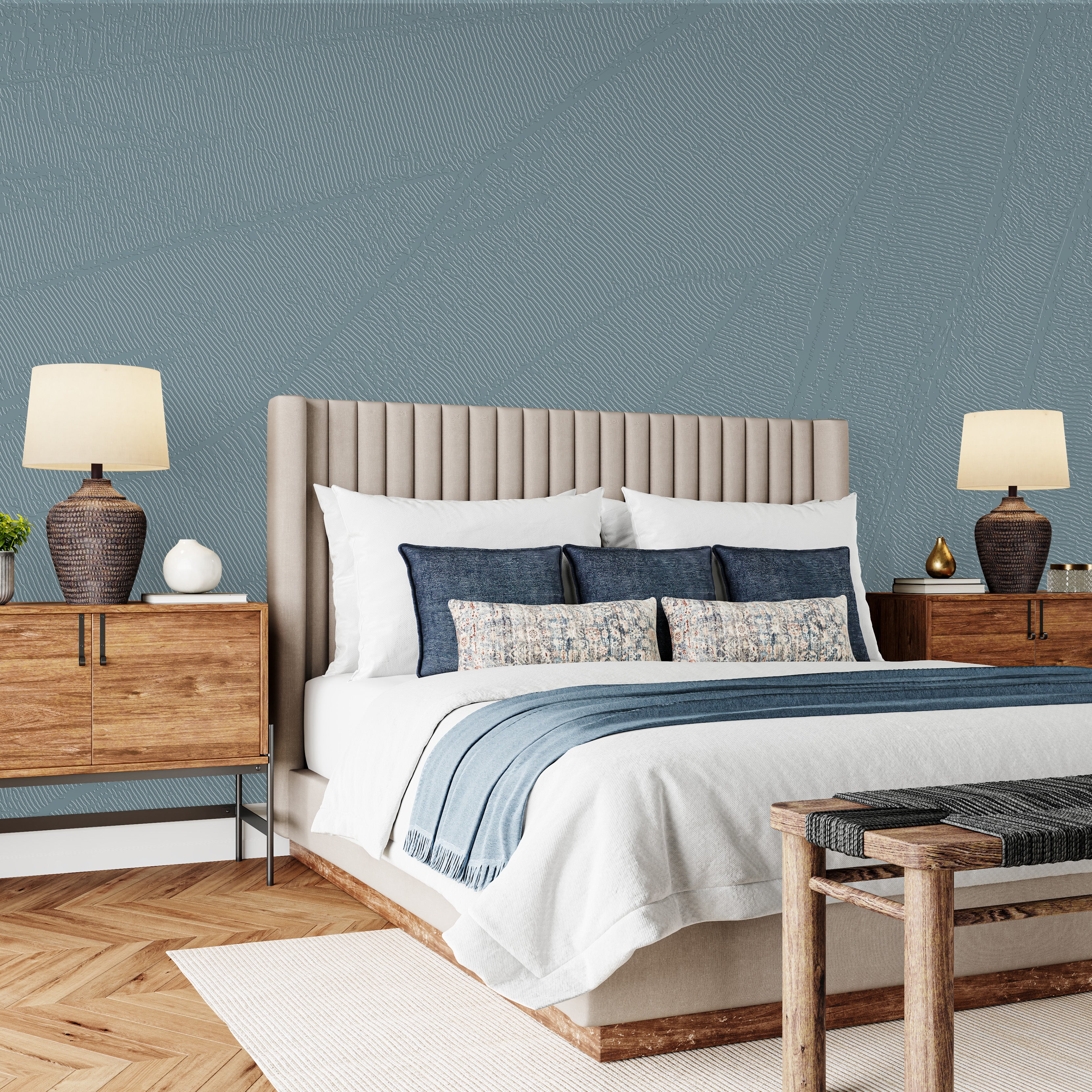 3D Willow Whispers - Paintable Mural