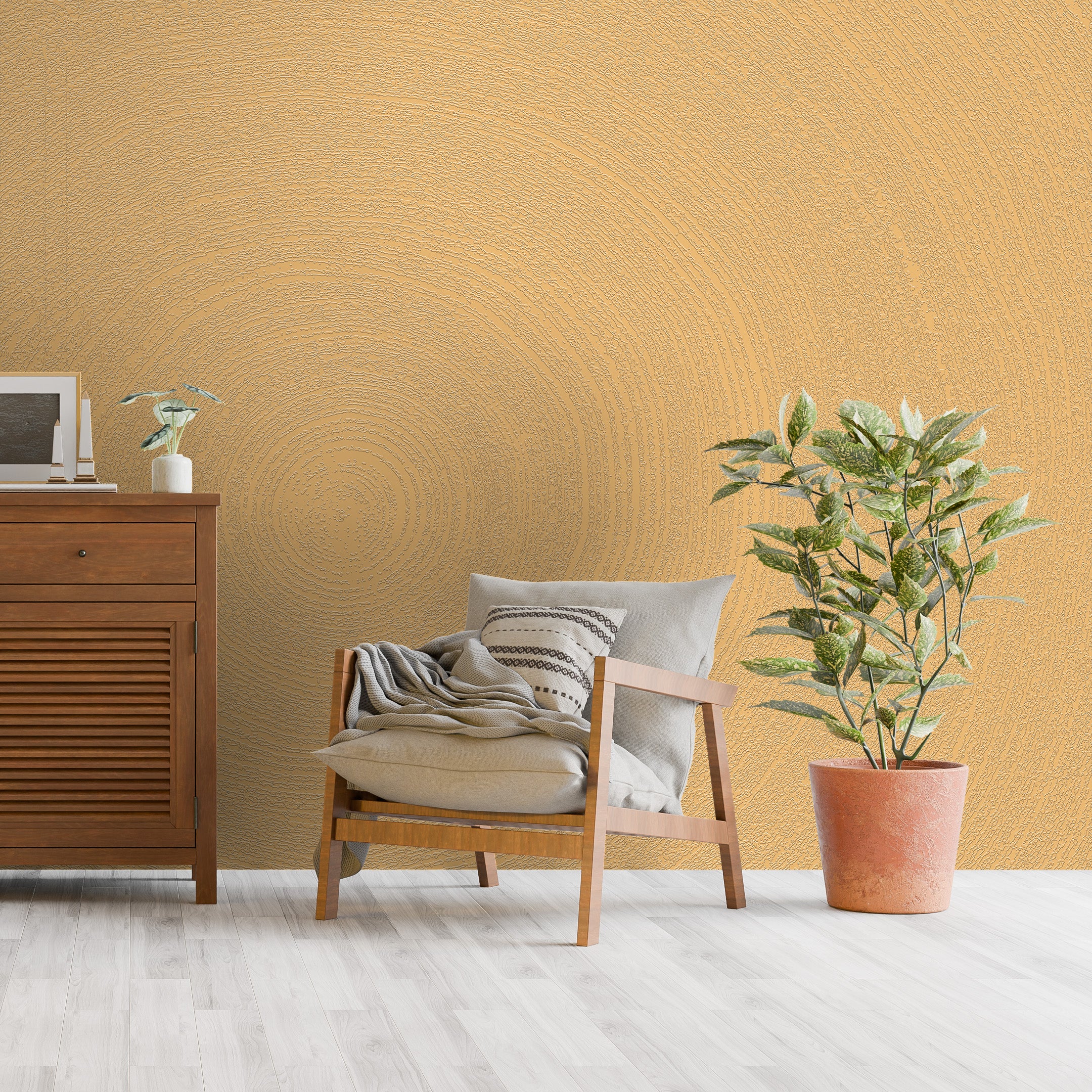3D Stratum Flow - Paintable Mural