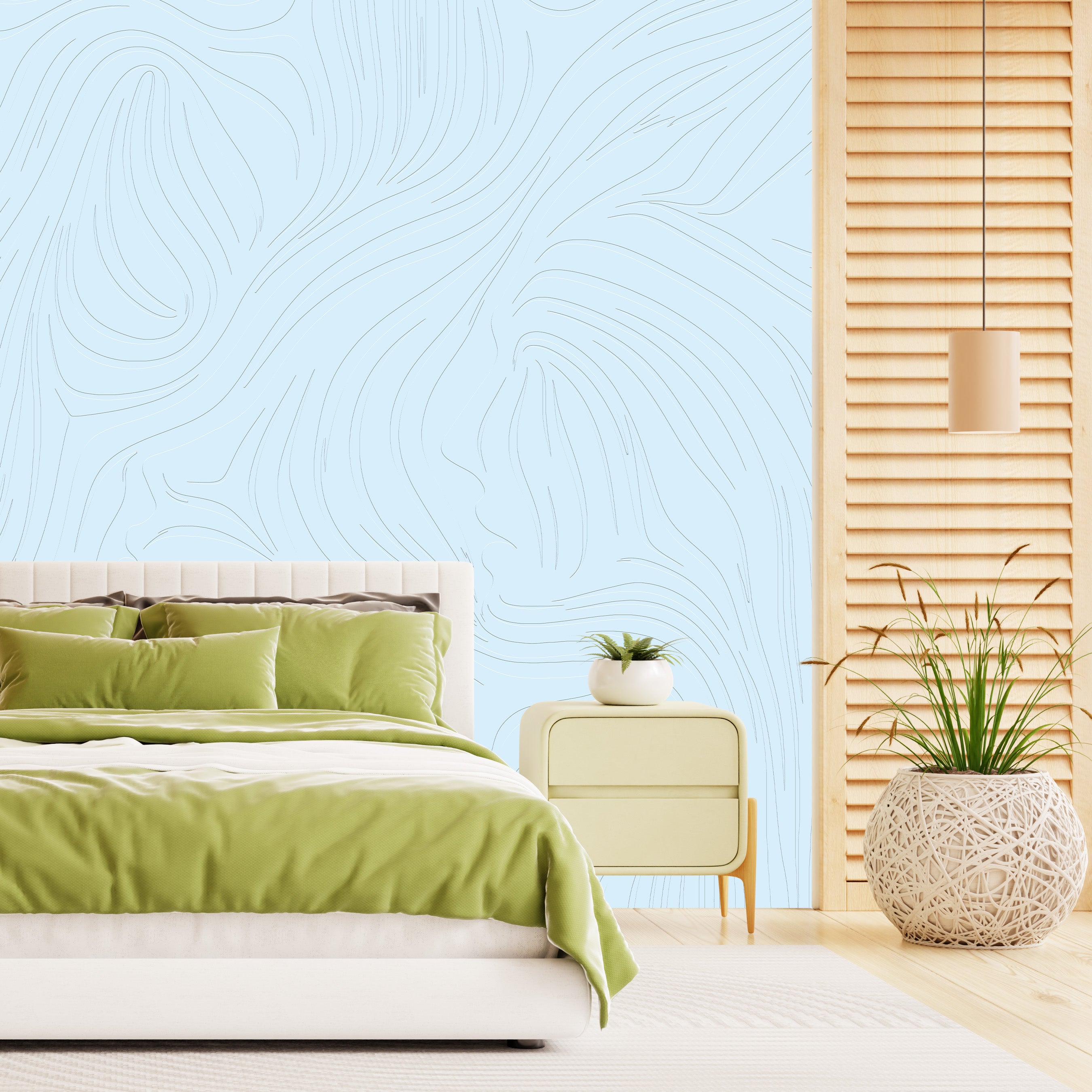 3D Subliminal Portrait - Paintable Mural