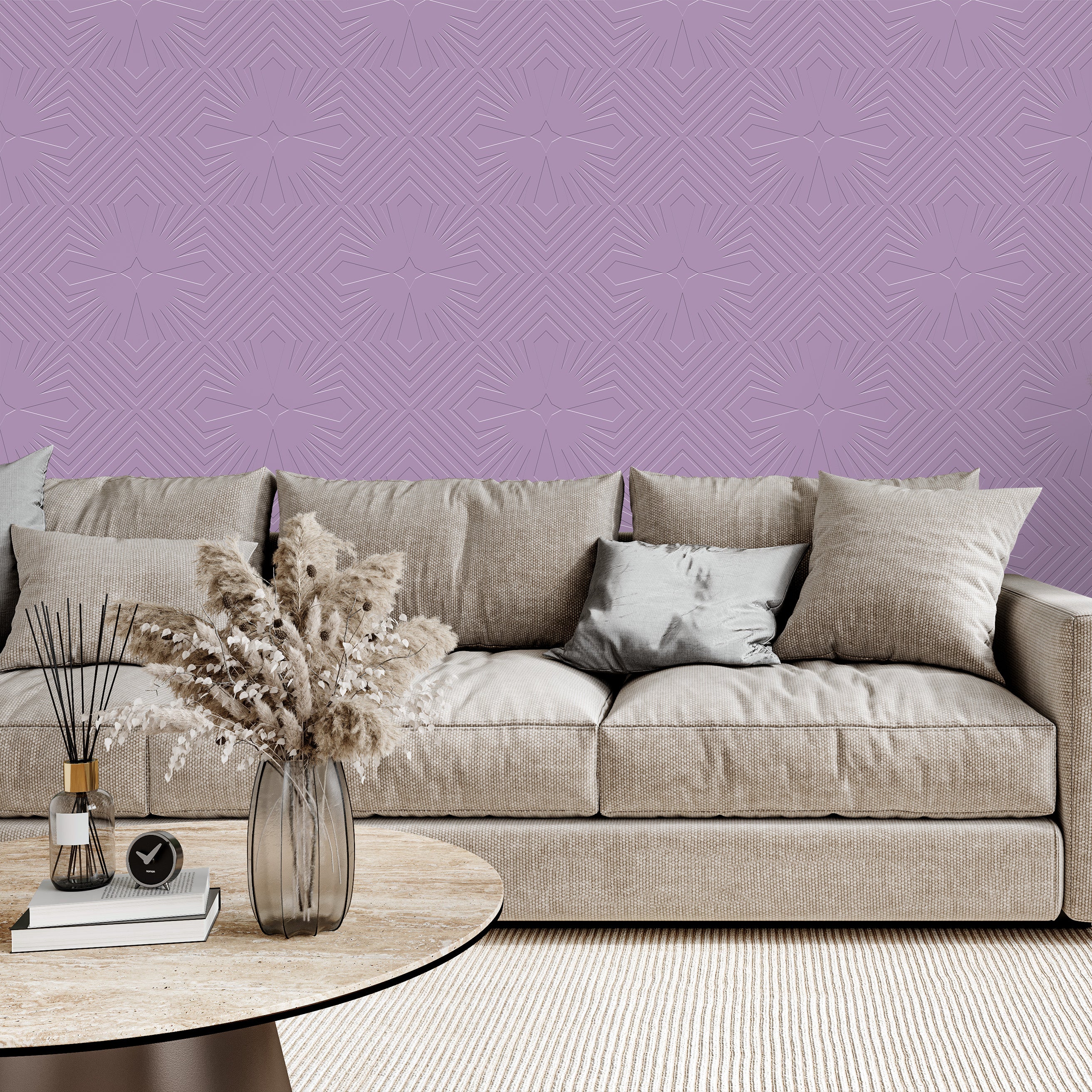 3D Artisan Diamond Spark - Paintable Wallpaper