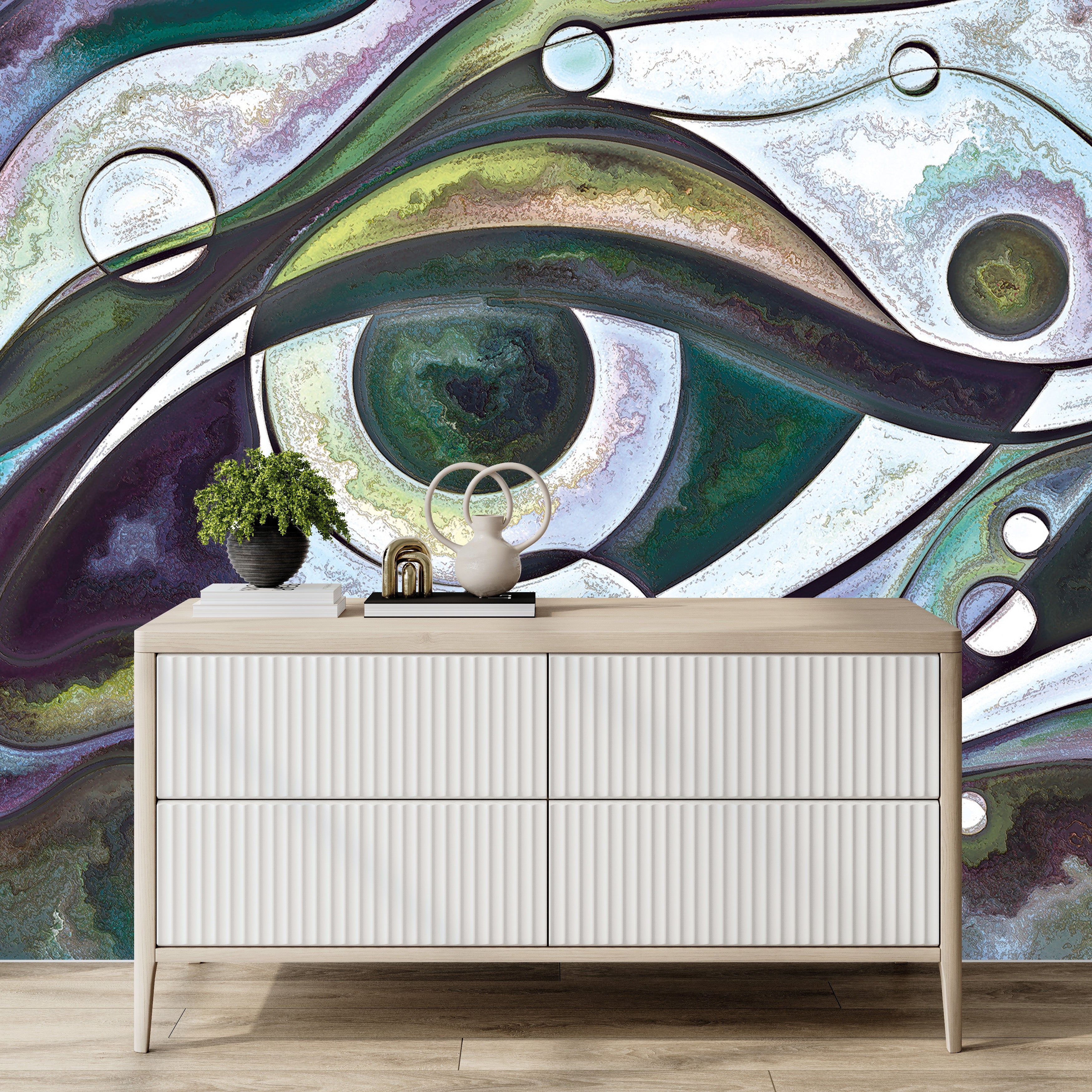 3D Inner Vision - Printed Mural