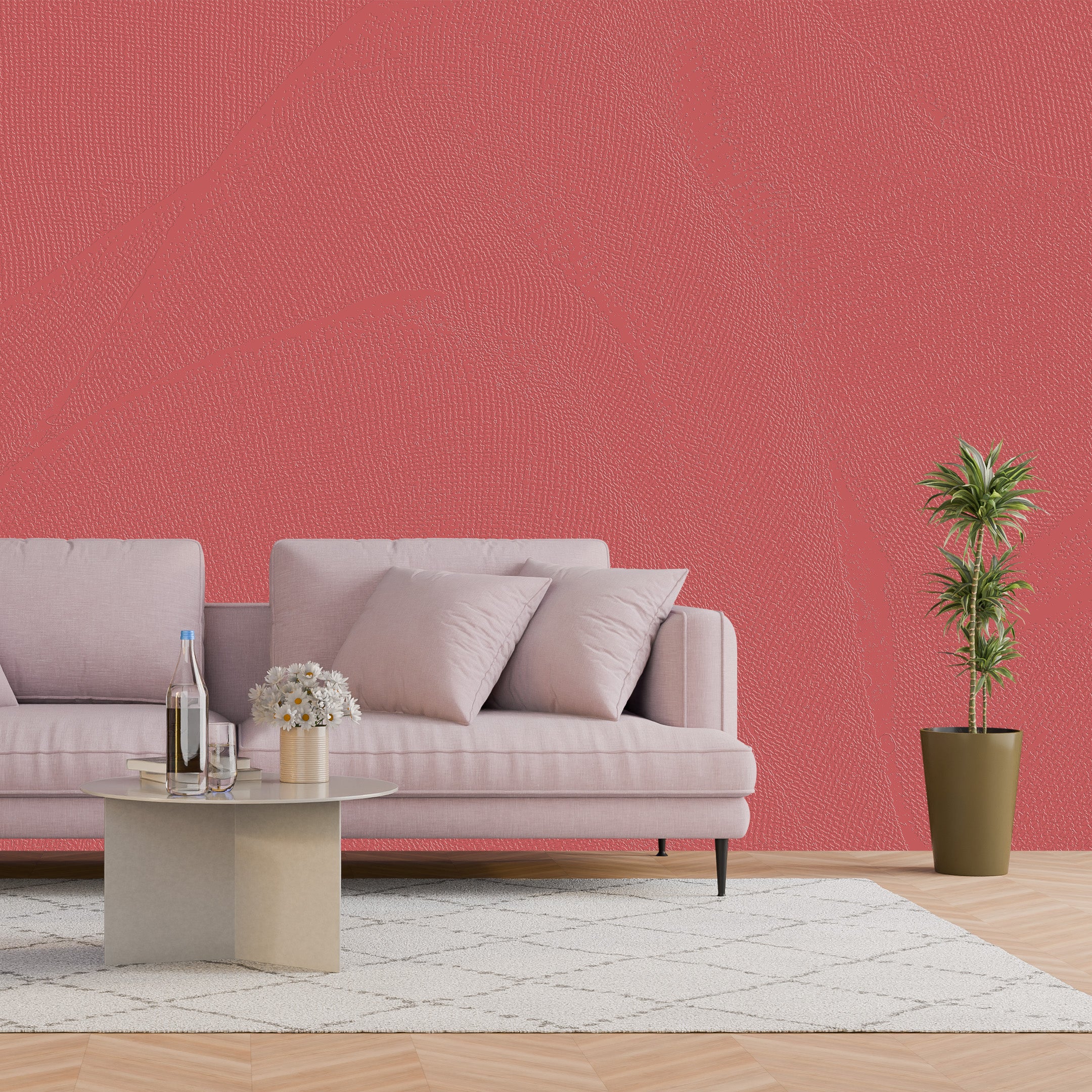 3D Ethereal Currents - Paintable Mural