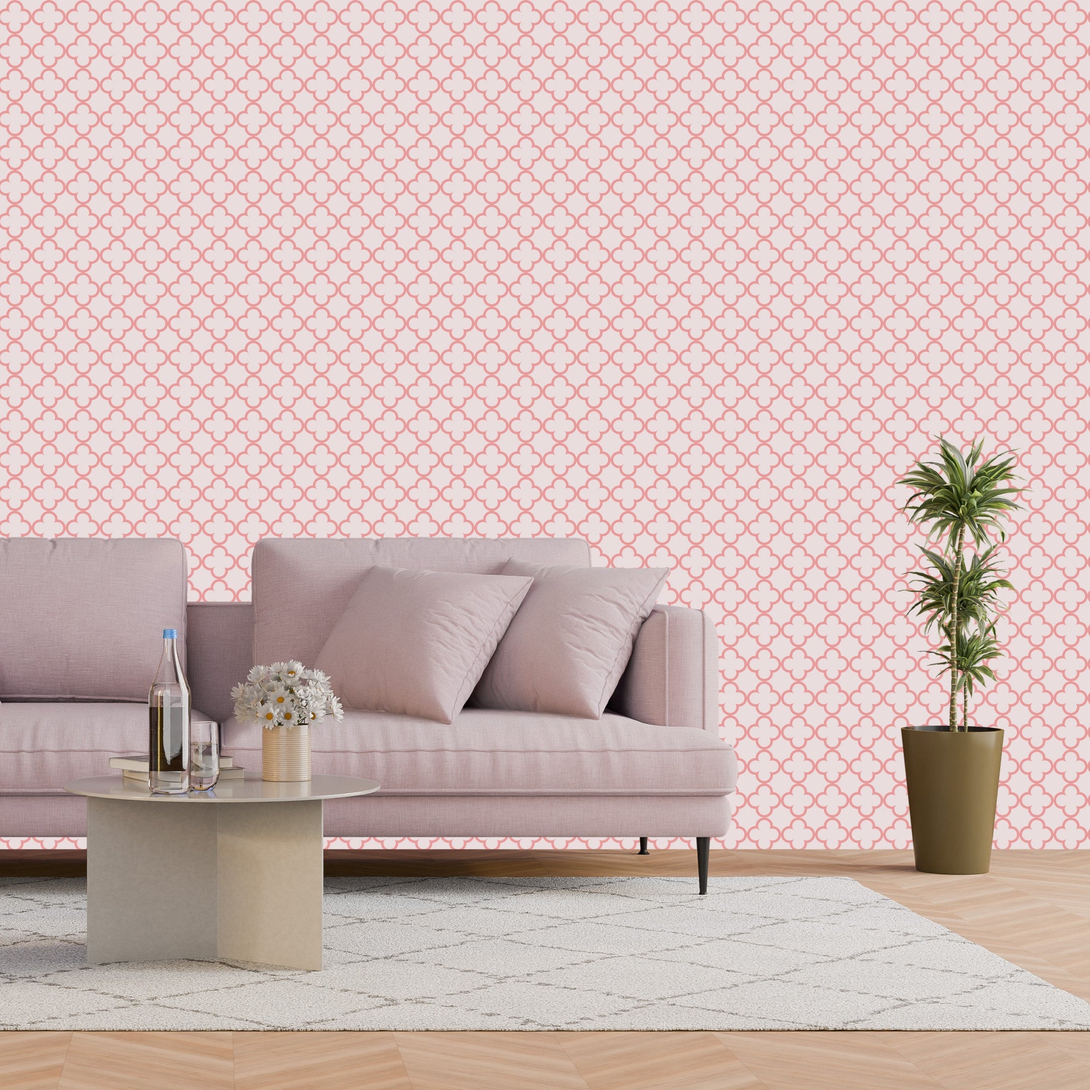 Blush Clover Lattice