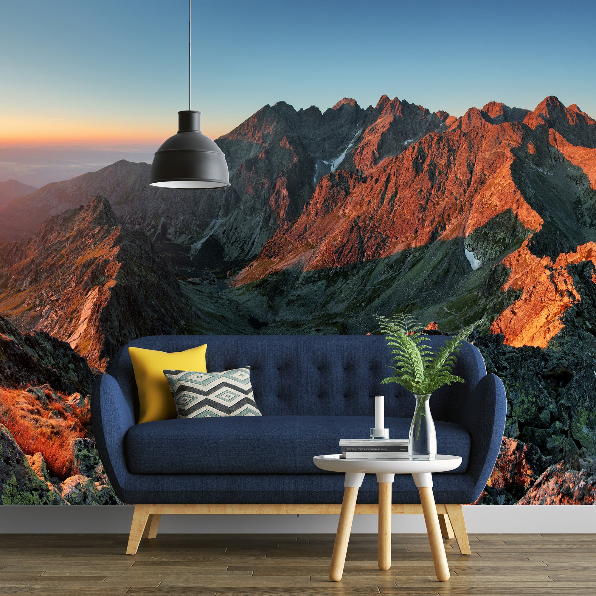 Alpine Glow Peaks