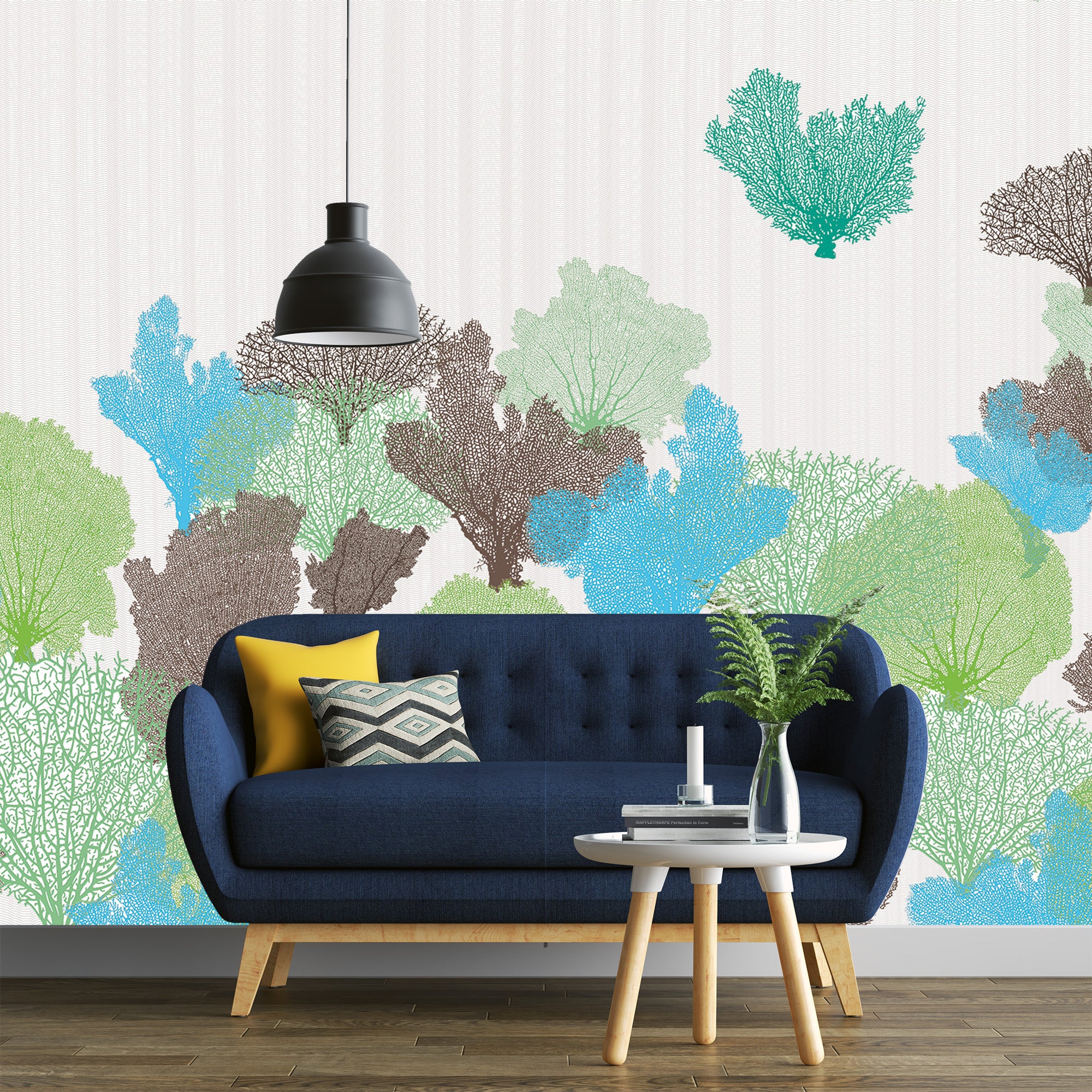 3D Coral Reef Dreams - Printed Mural