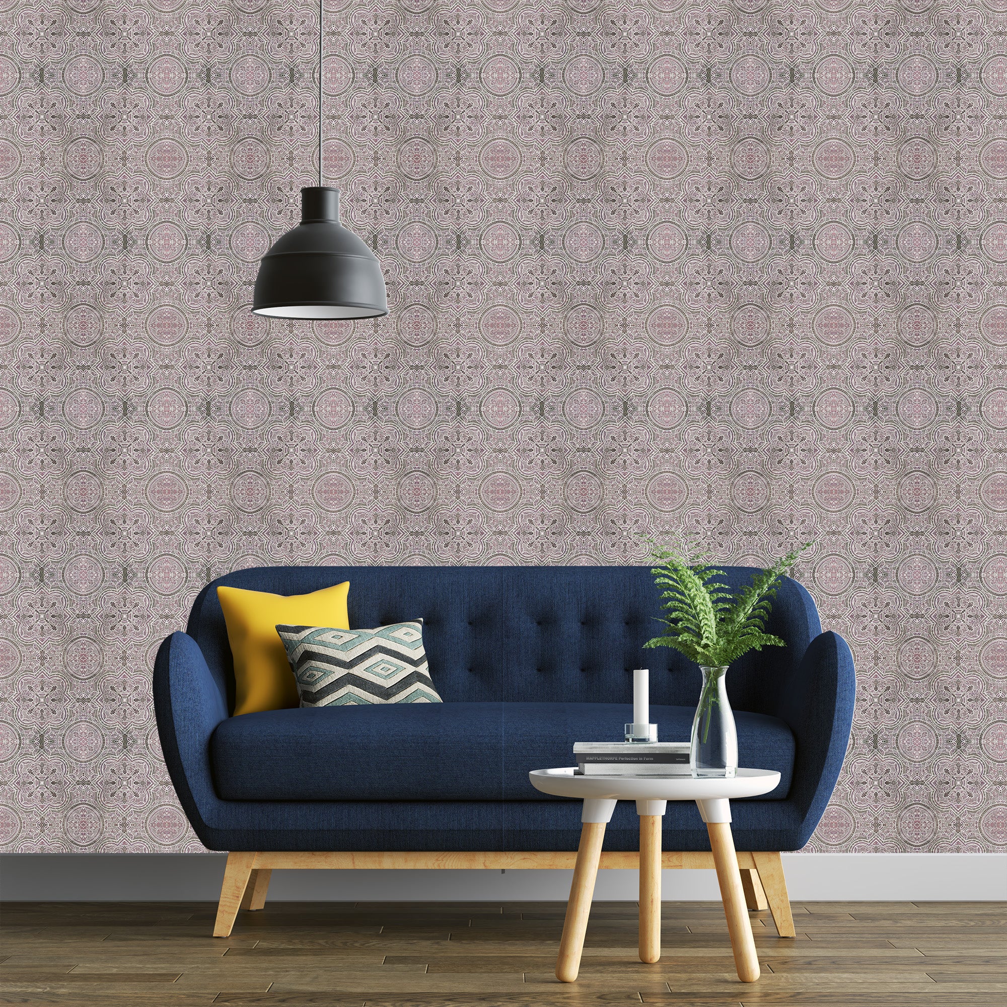 3D Moroccan Tiles - Printed Wallpaper