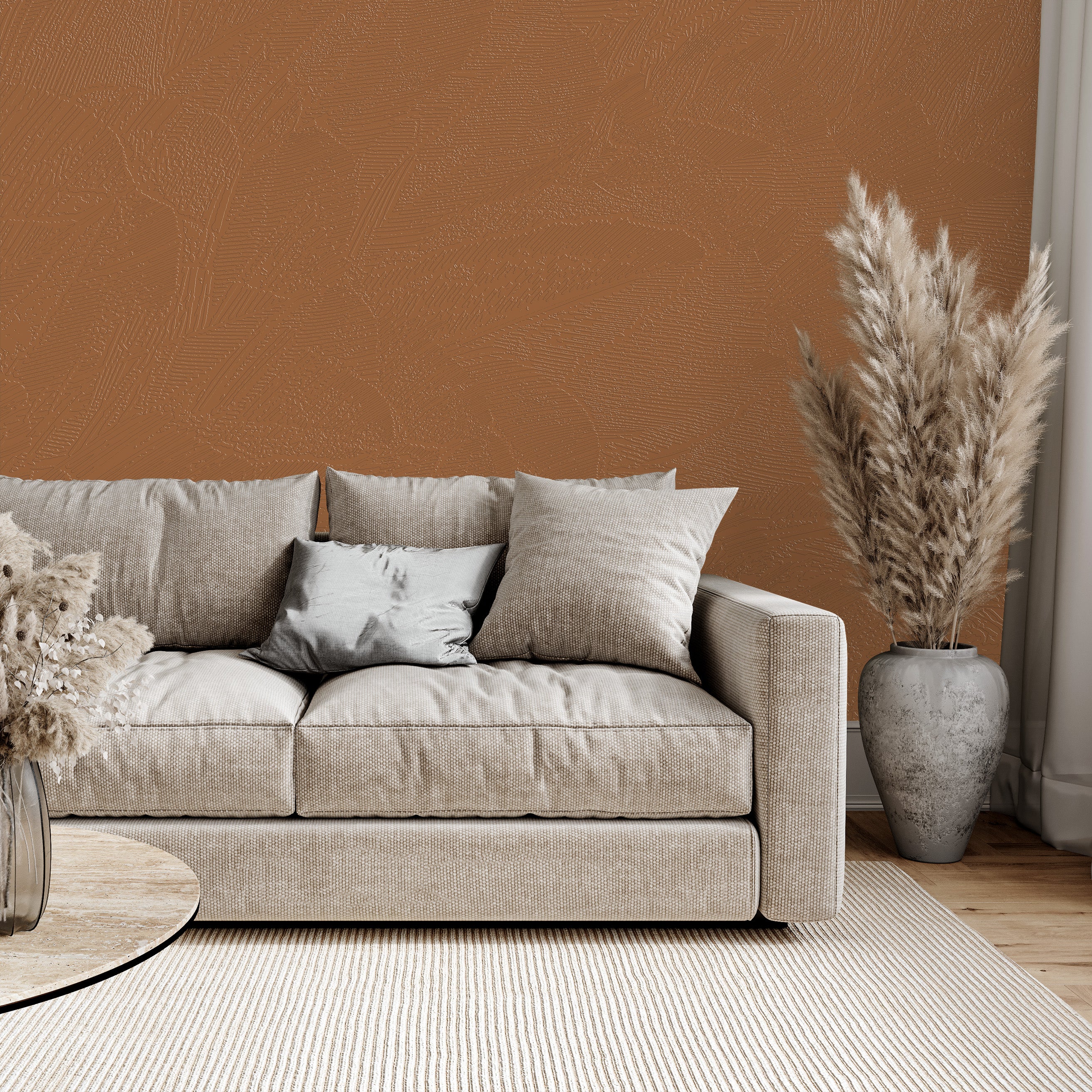 3D Artisan Brushstroke - Paintable Mural