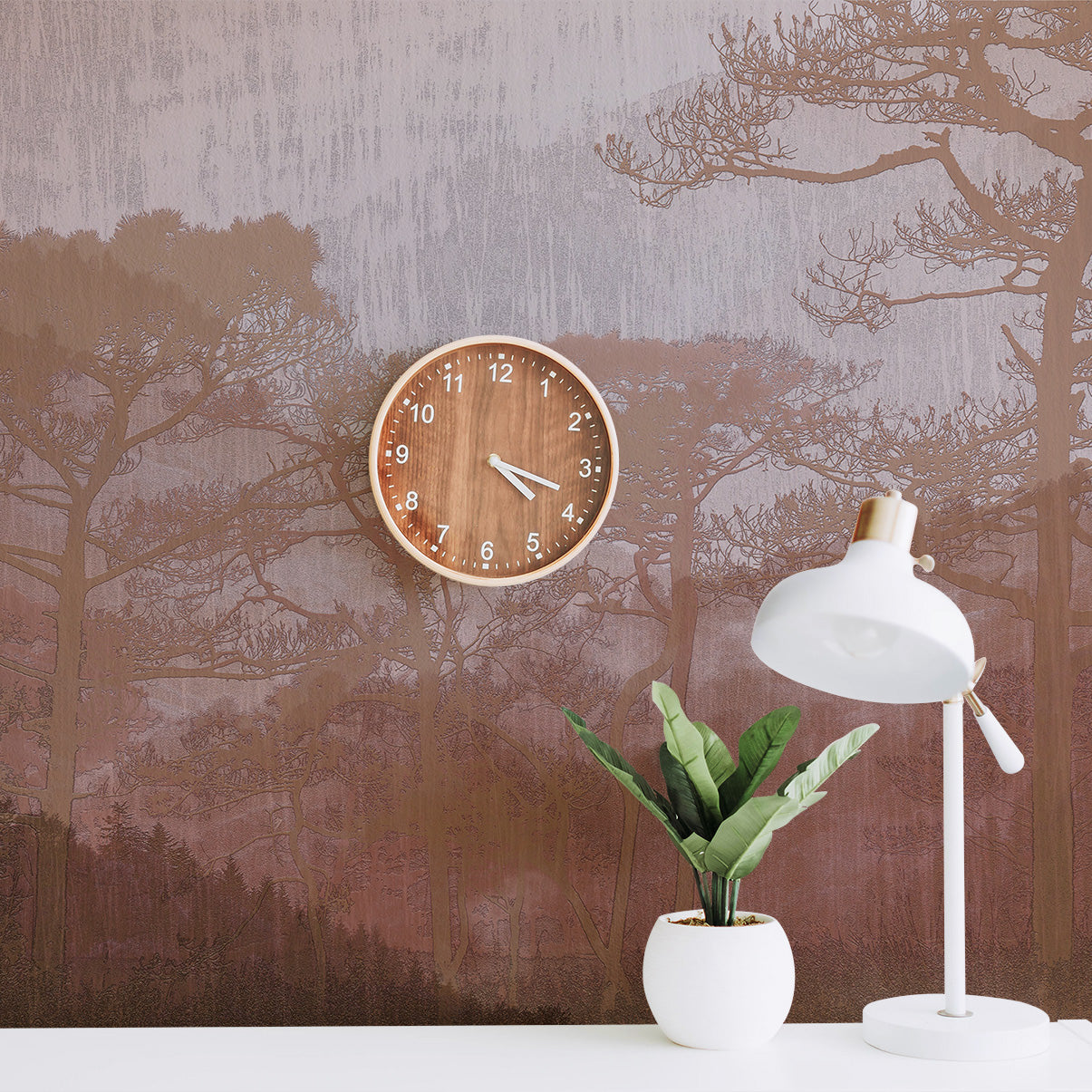 3D Forest Whispers - Printed Mural