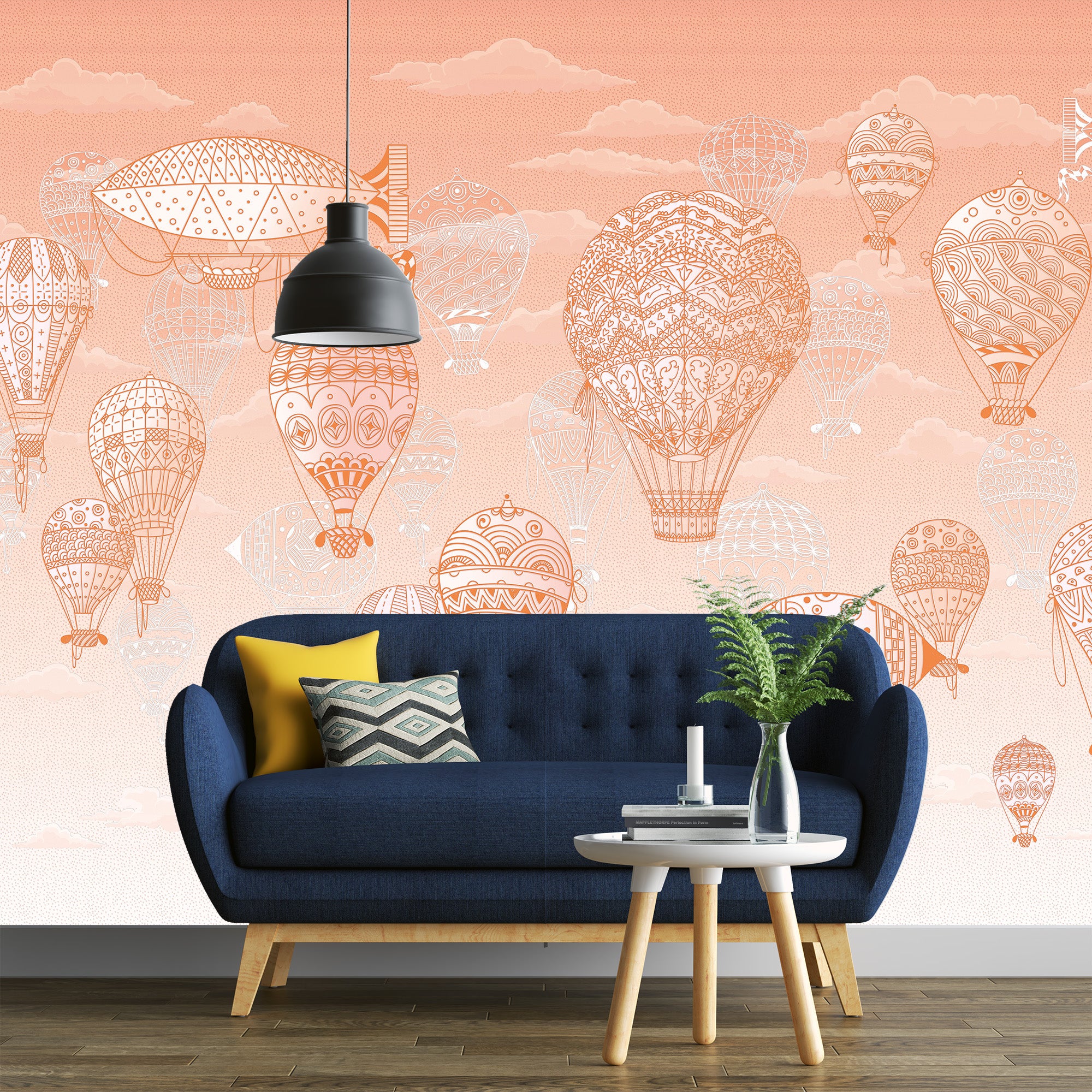 3D Balloon Voyage - Printed Mural