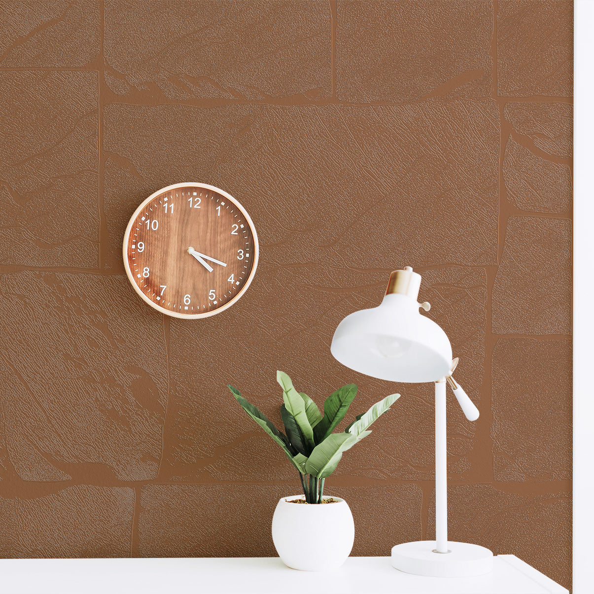3D Heritage Sculpted Stone - Paintable Mural