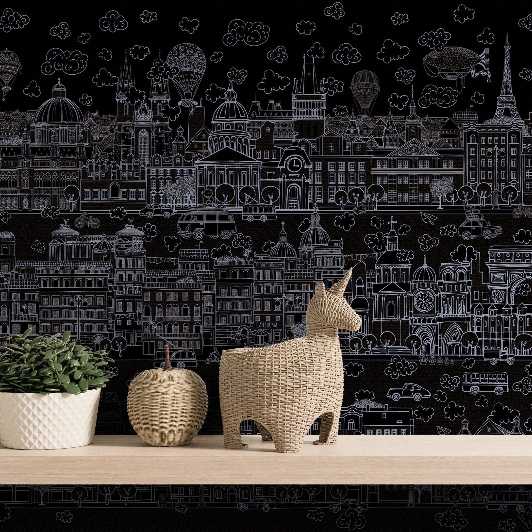 3D Doodle City - Printed