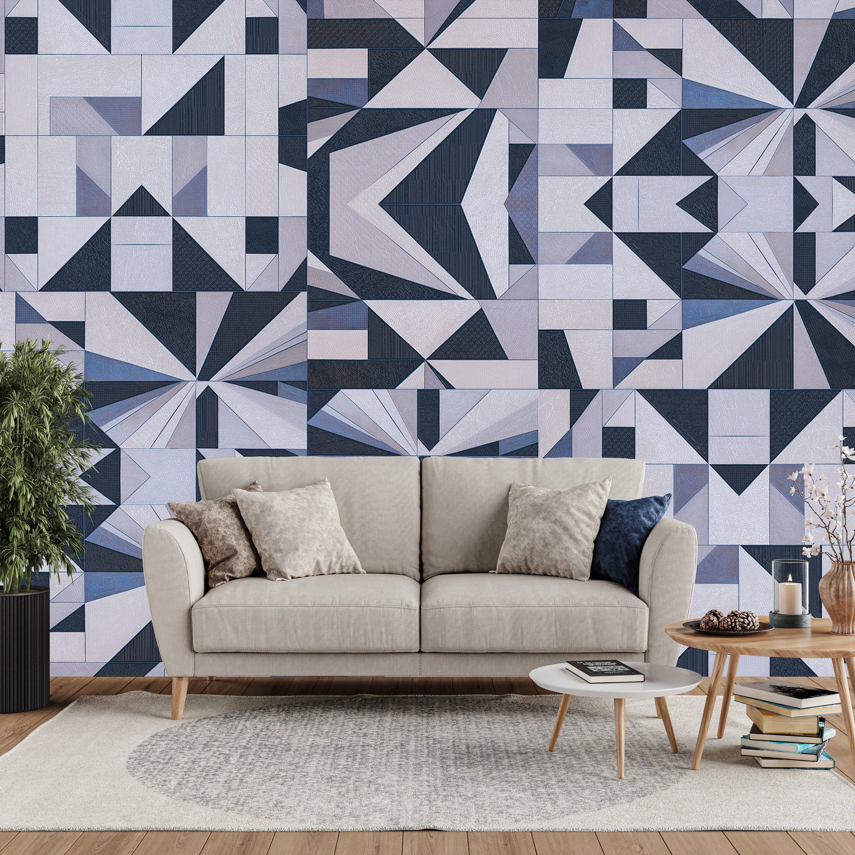 3D Rectangle Mosaic - Printed