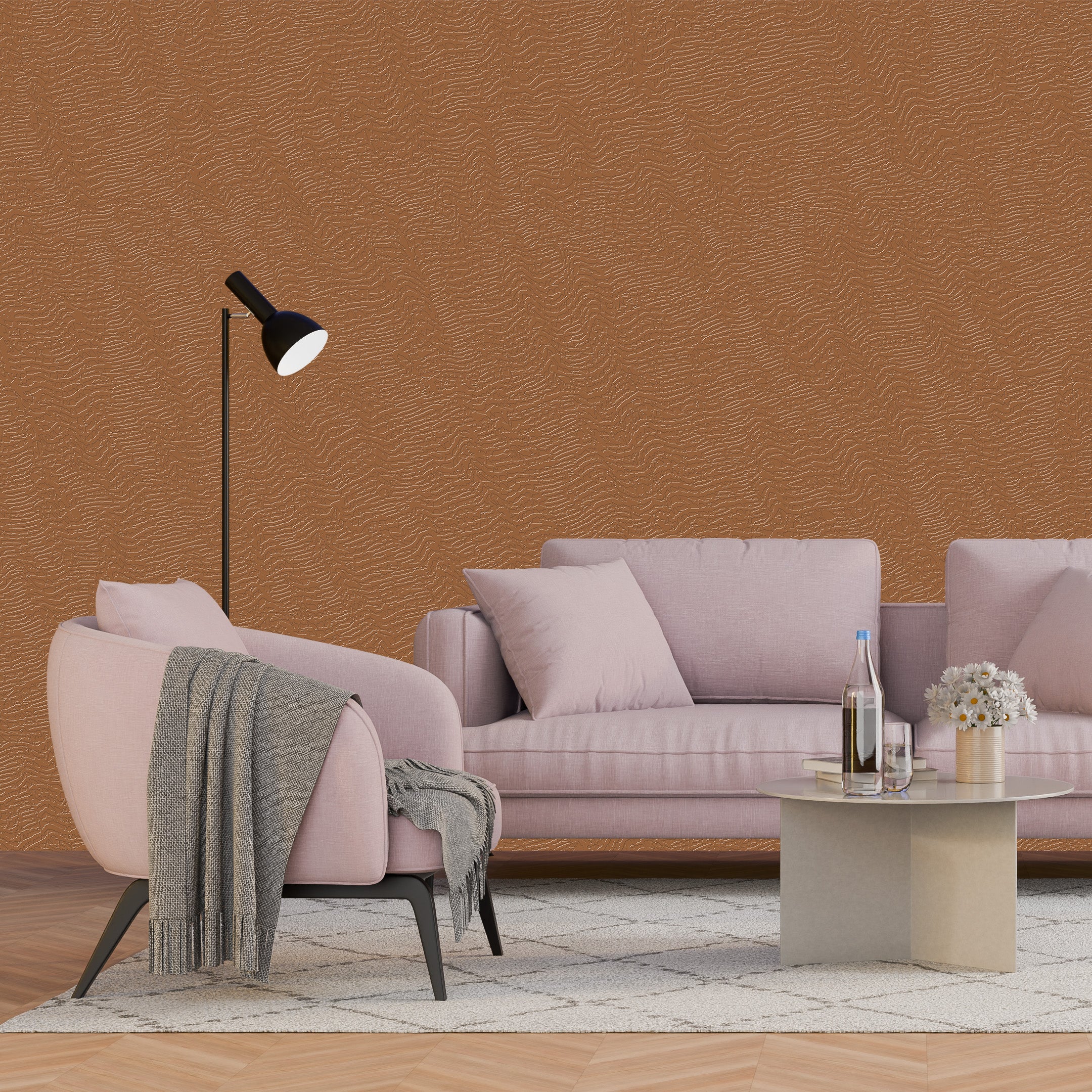 3D Enchanted Dunes - Paintable Mural
