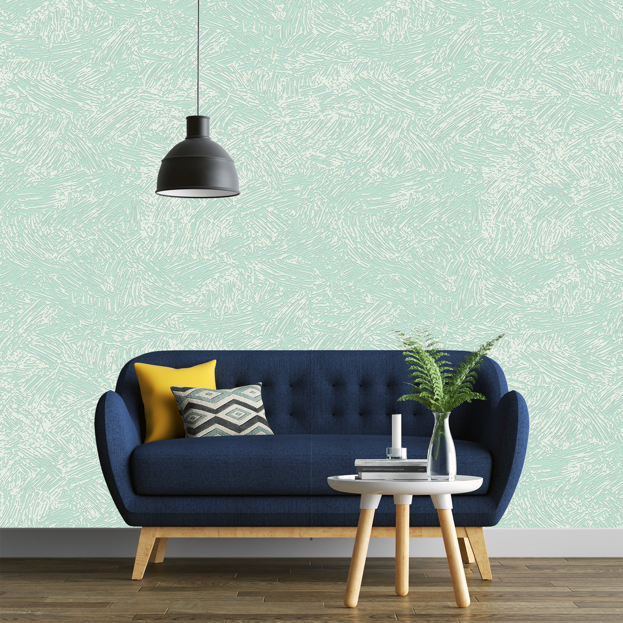 3D Frosted Strokes - Paintable Mural