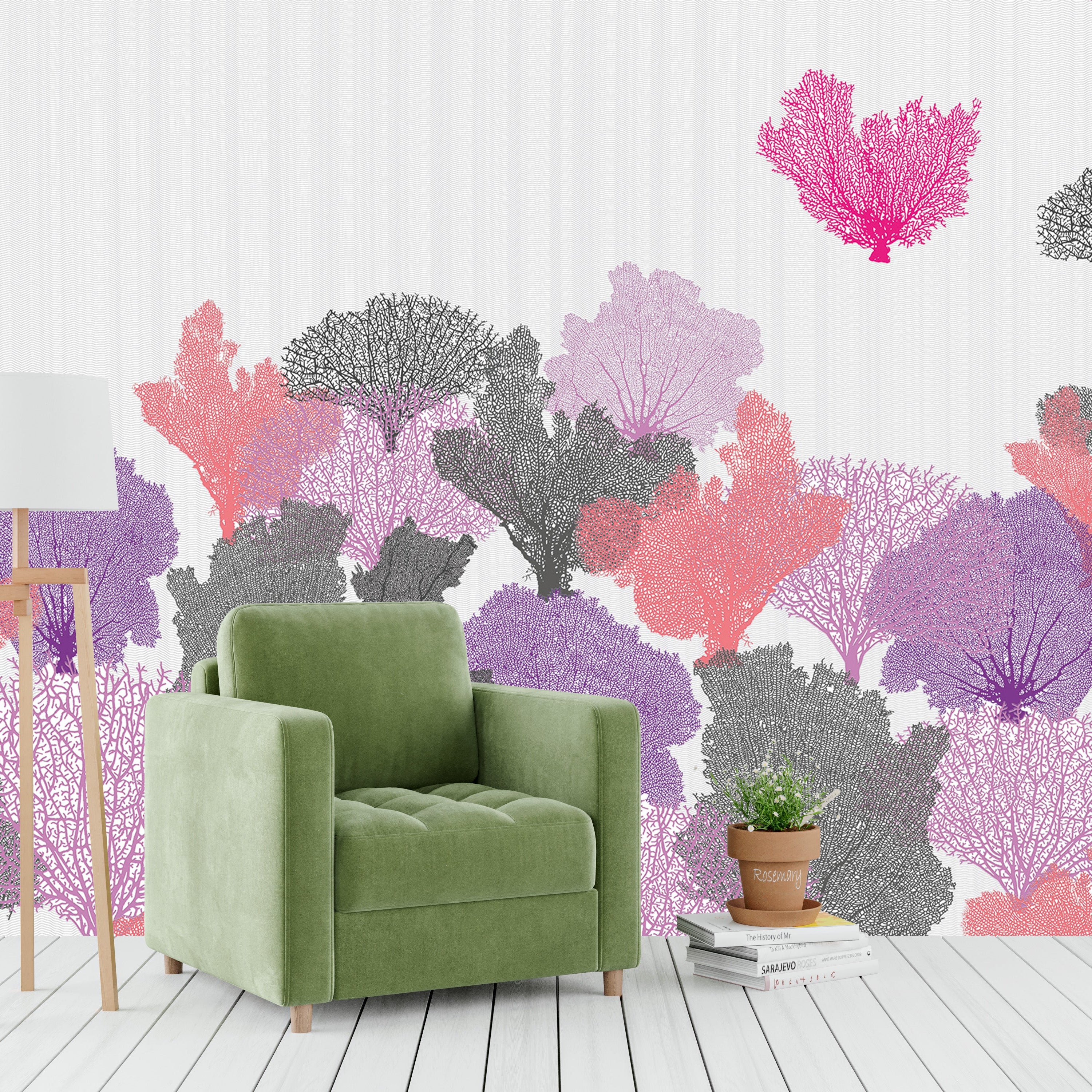 3D Coral Reef Dreams - Printed Mural