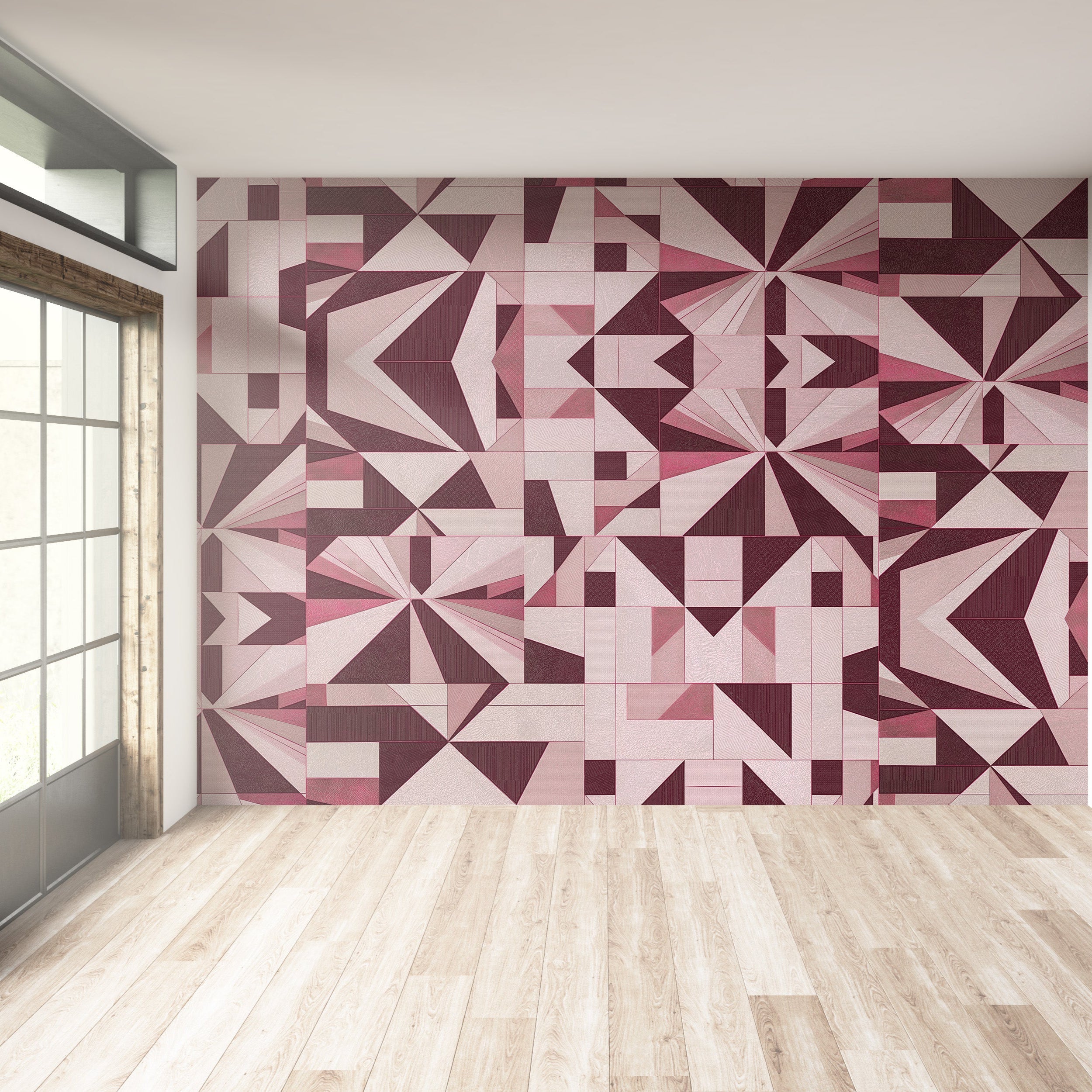 3D Rectangle Mosaic - Printed