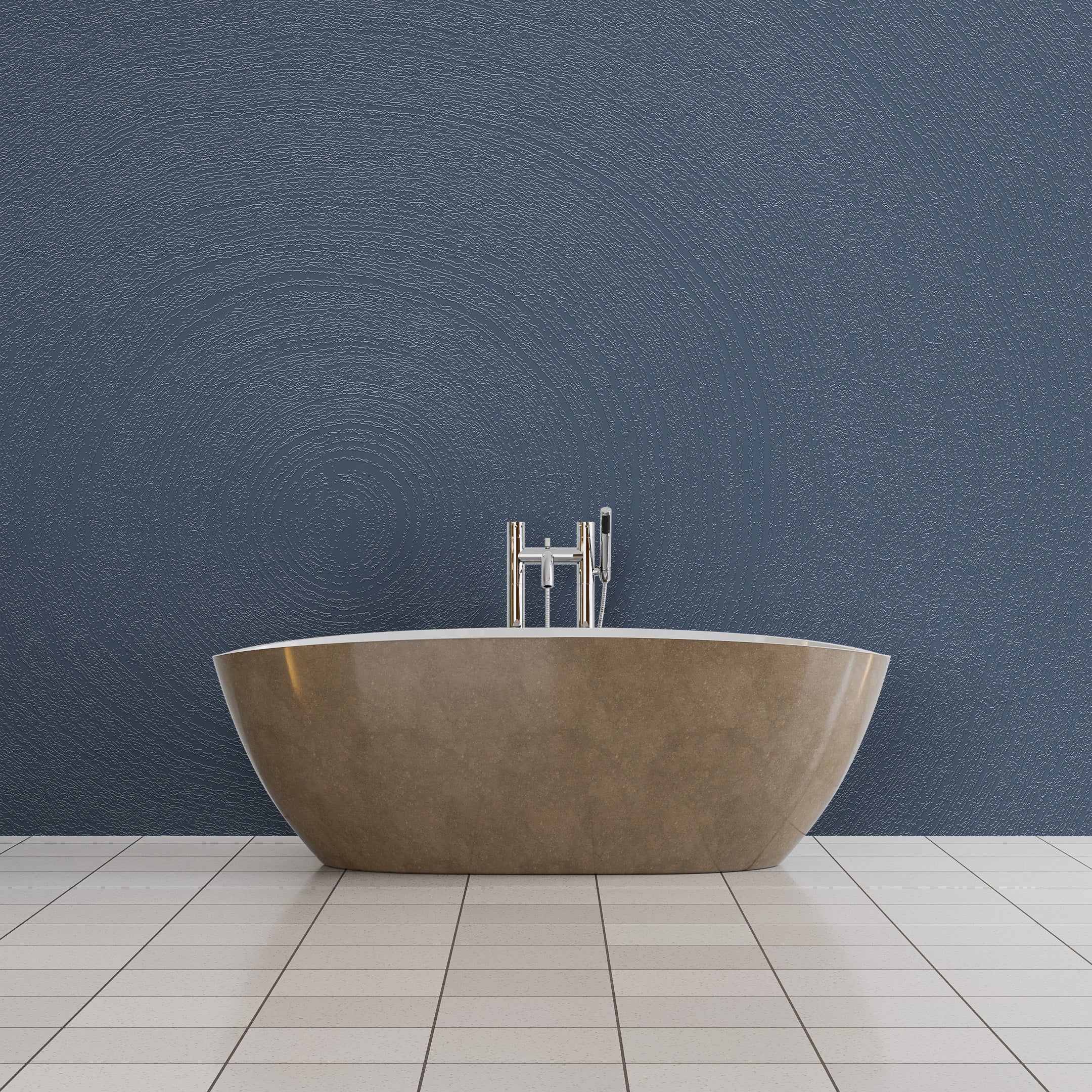 3D Stratum Flow - Paintable Mural