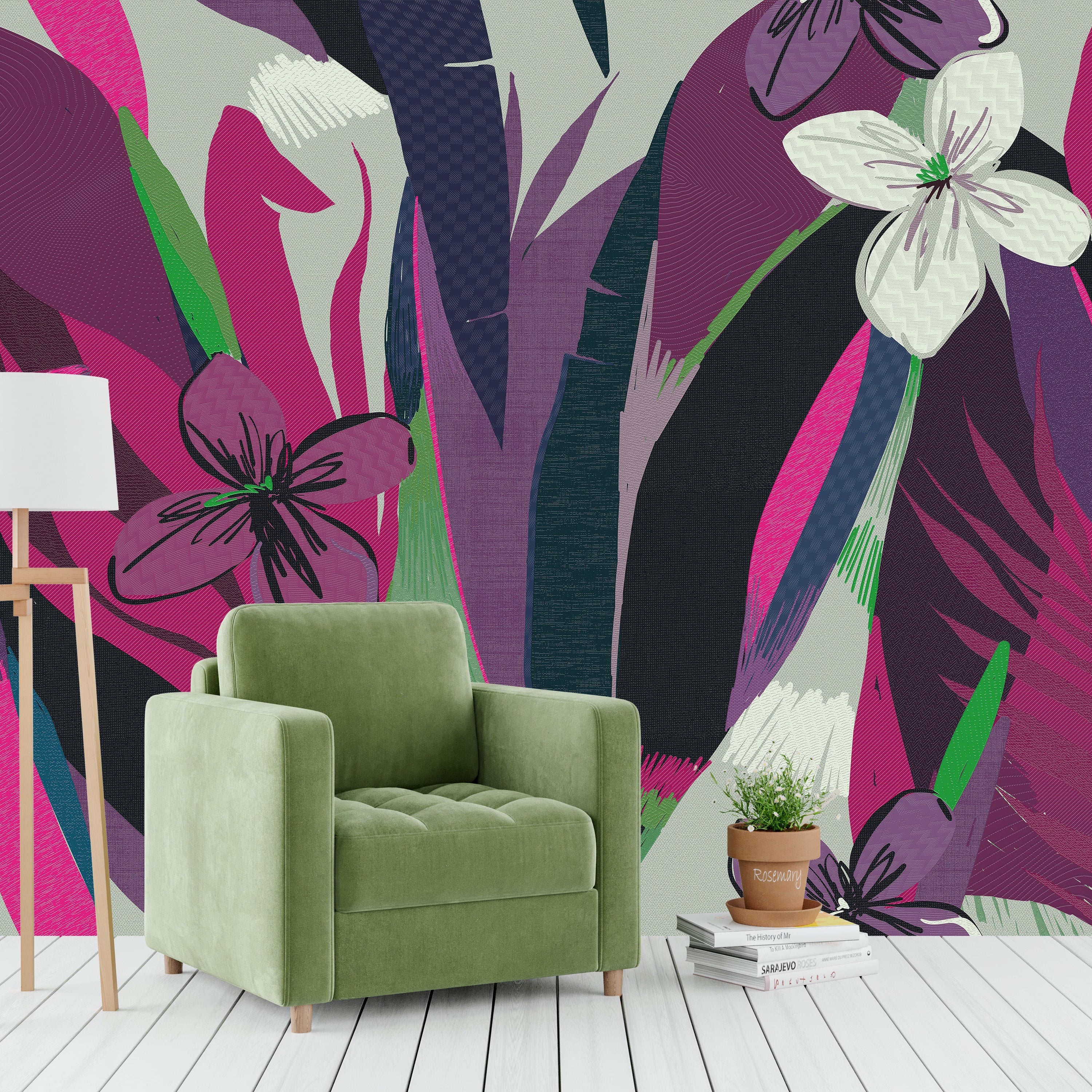 3D Tropical Paradise - Printed