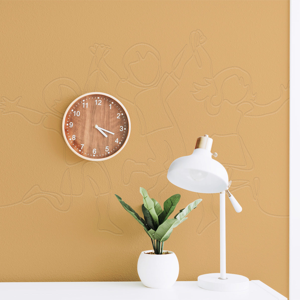 3D Little Leapers - Paintable Mural