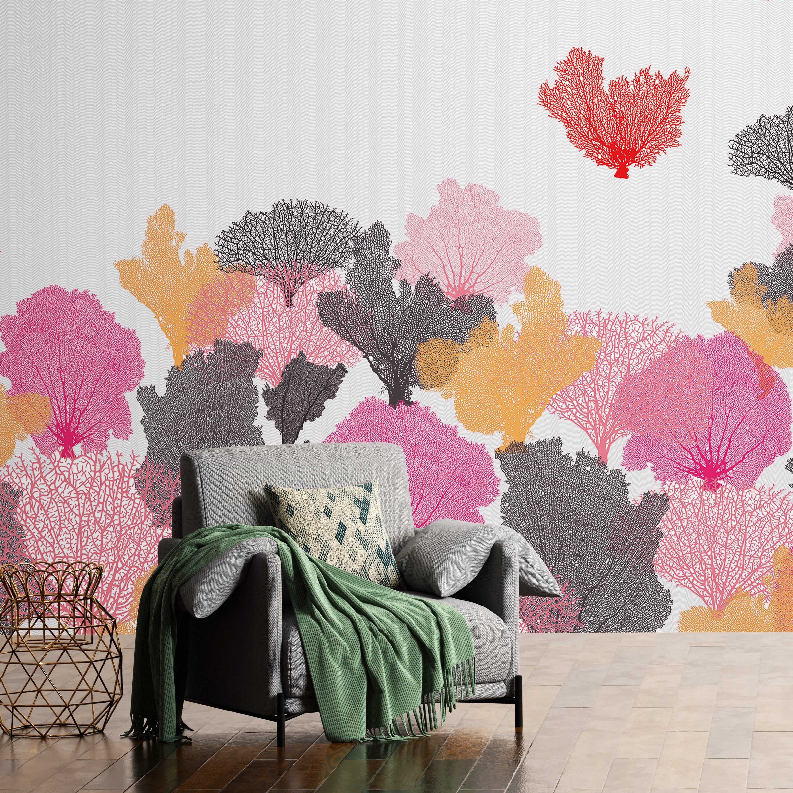 3D Coral Reef Dreams - Printed Mural