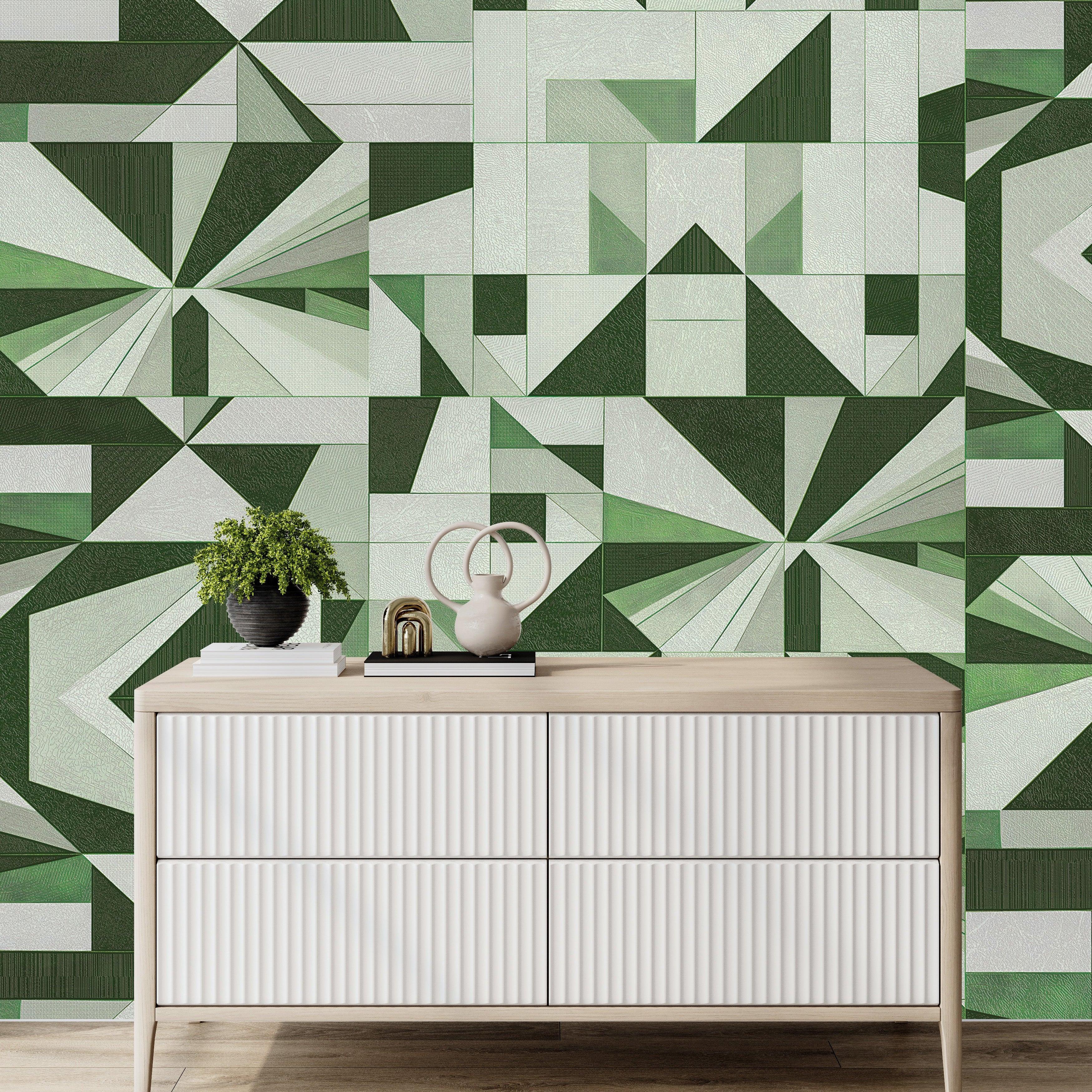 3D Rectangle Mosaic - Printed