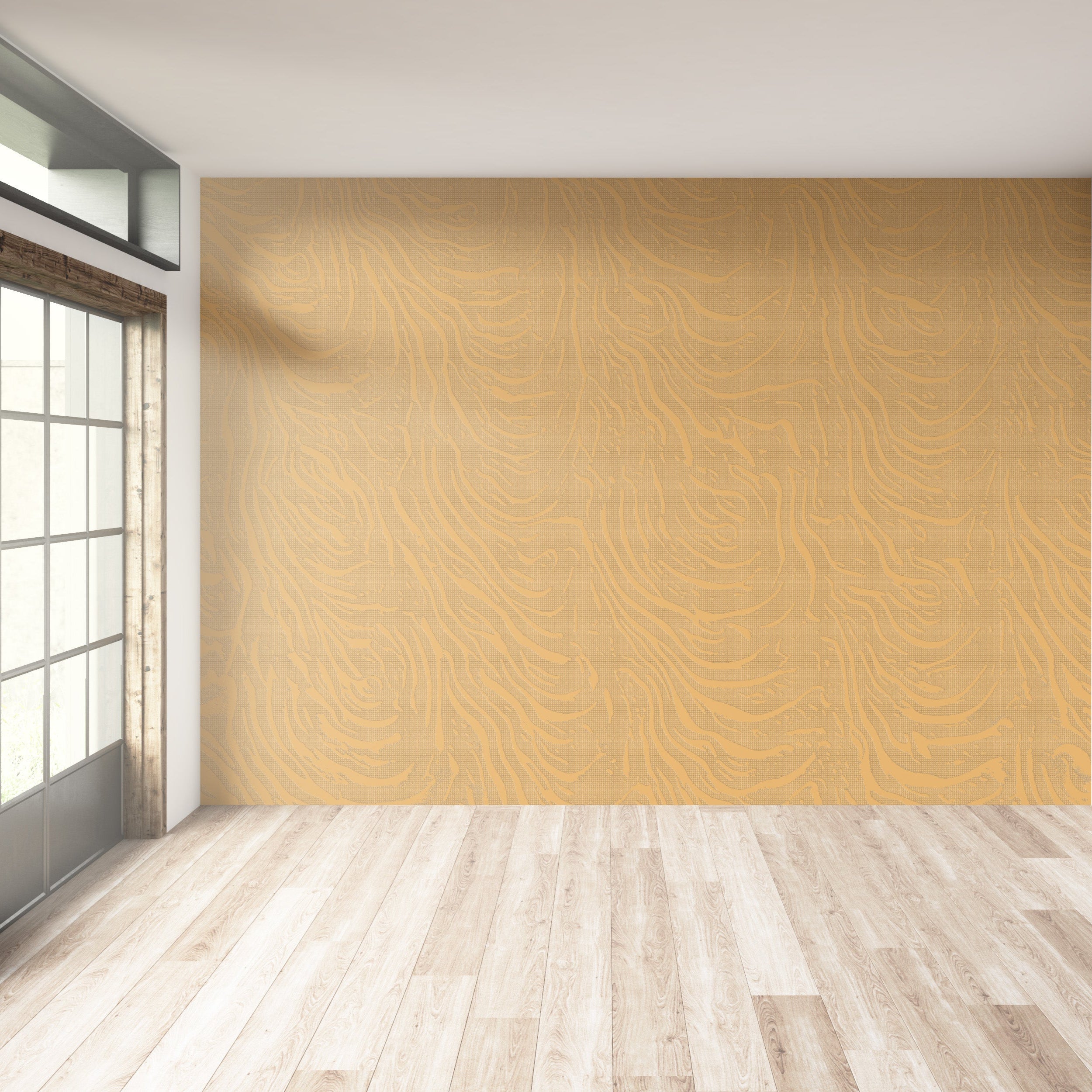 3D Abstract Currents - Paintable Mural