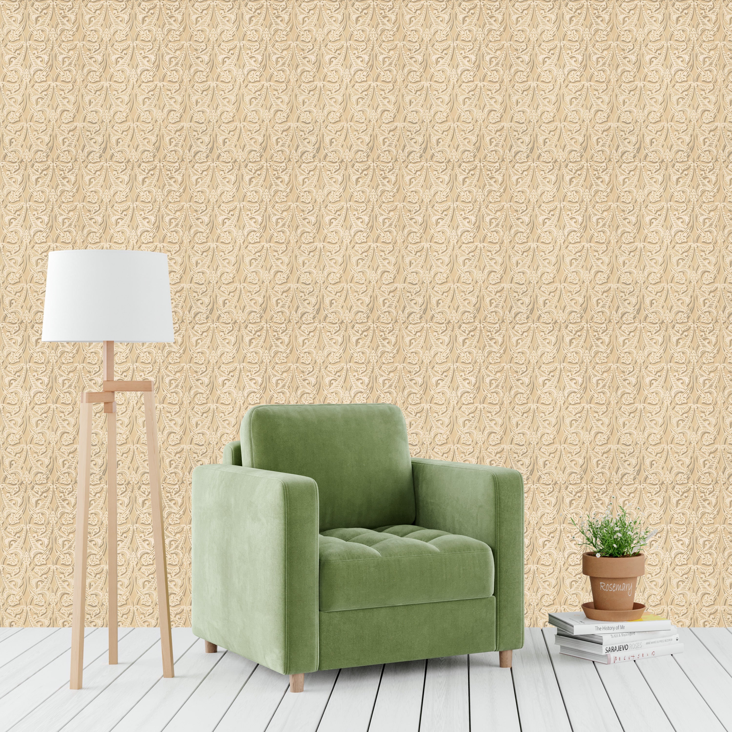 Golden Baroque Bloom