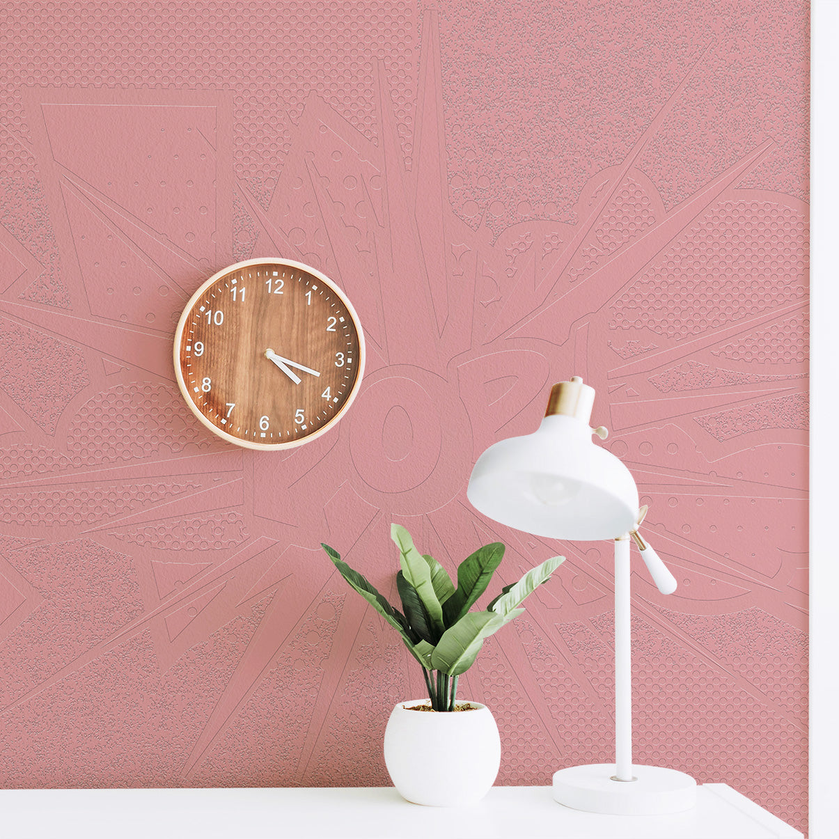 3D Pop Explosion - Paintable Mural