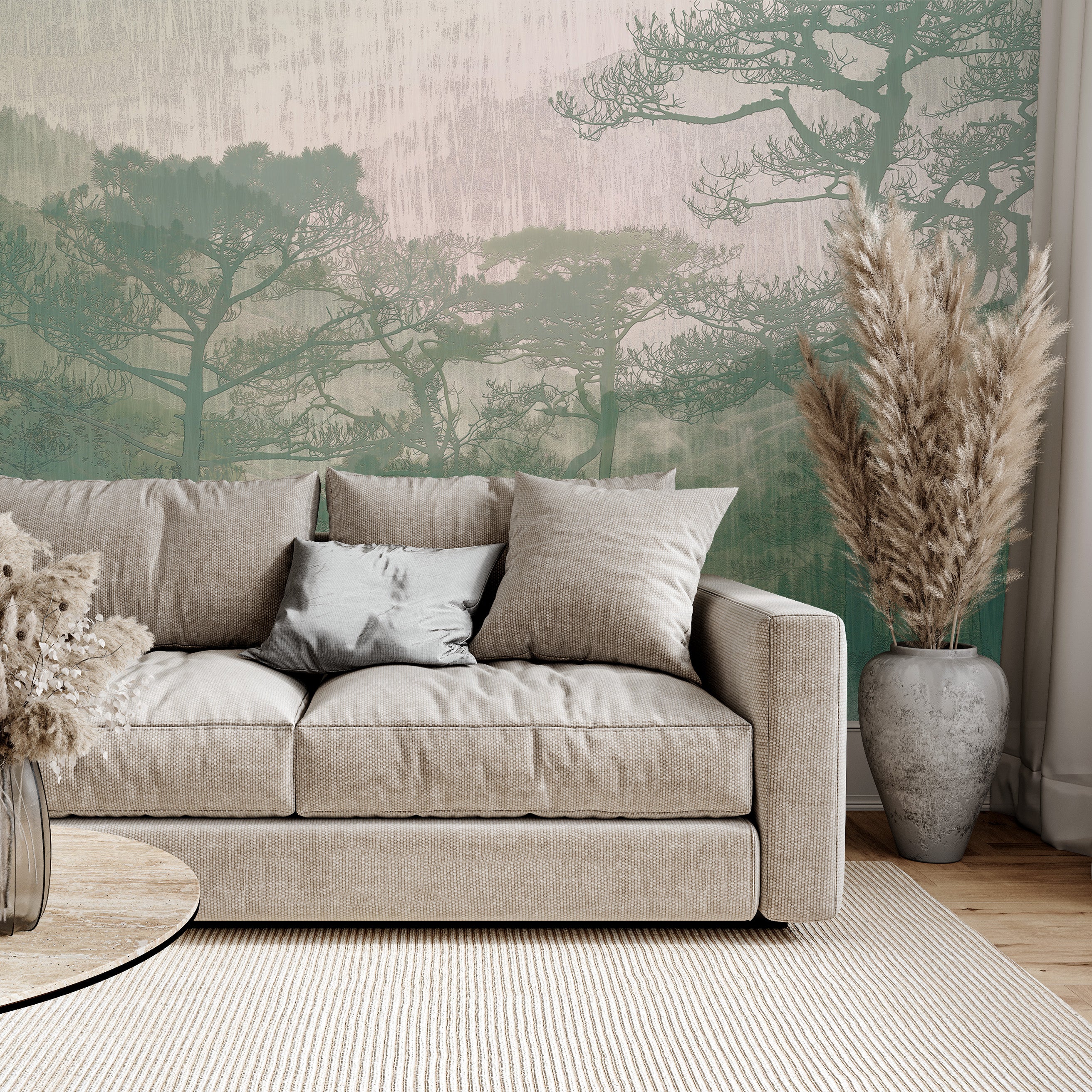 3D Forest Whispers - Printed Mural