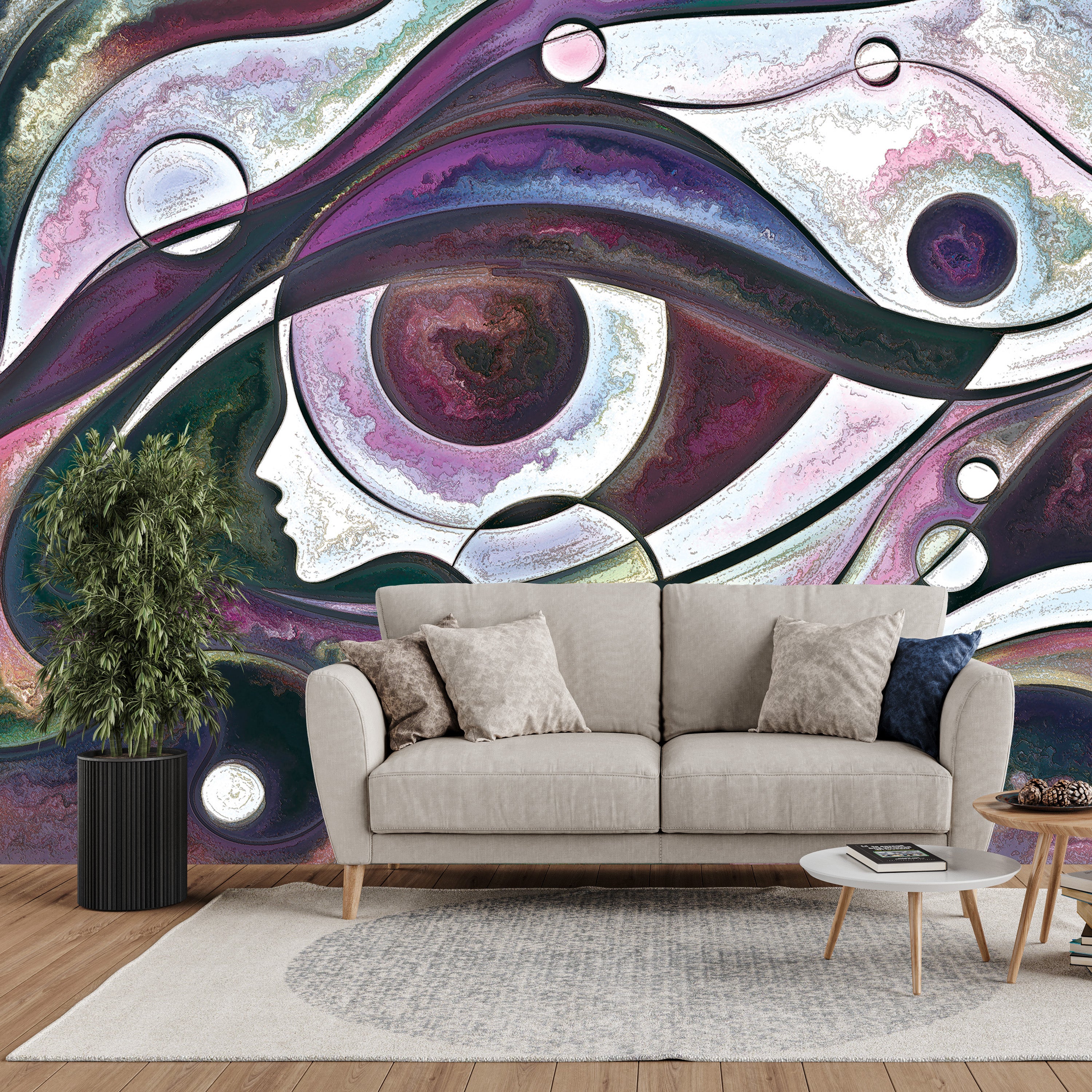 3D Inner Vision - Printed Mural