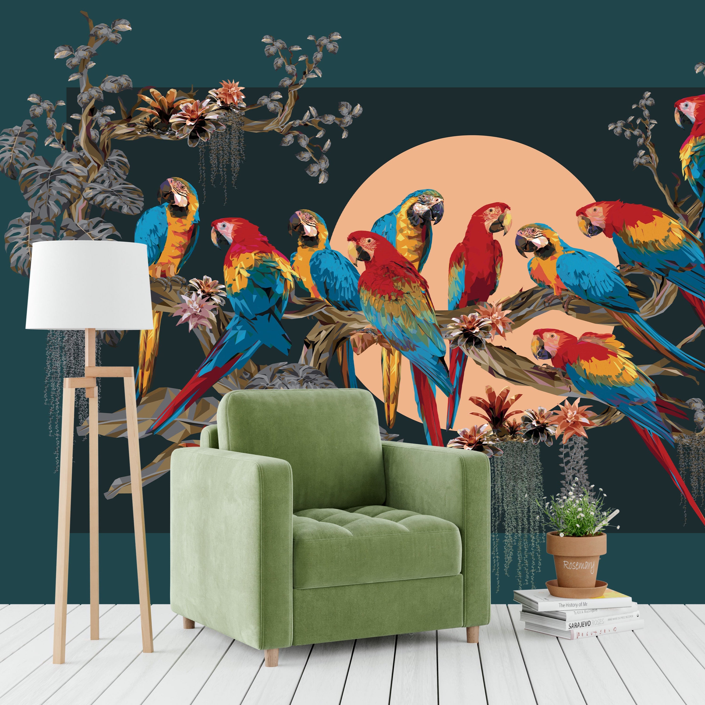 Parrot Paradise Moon
