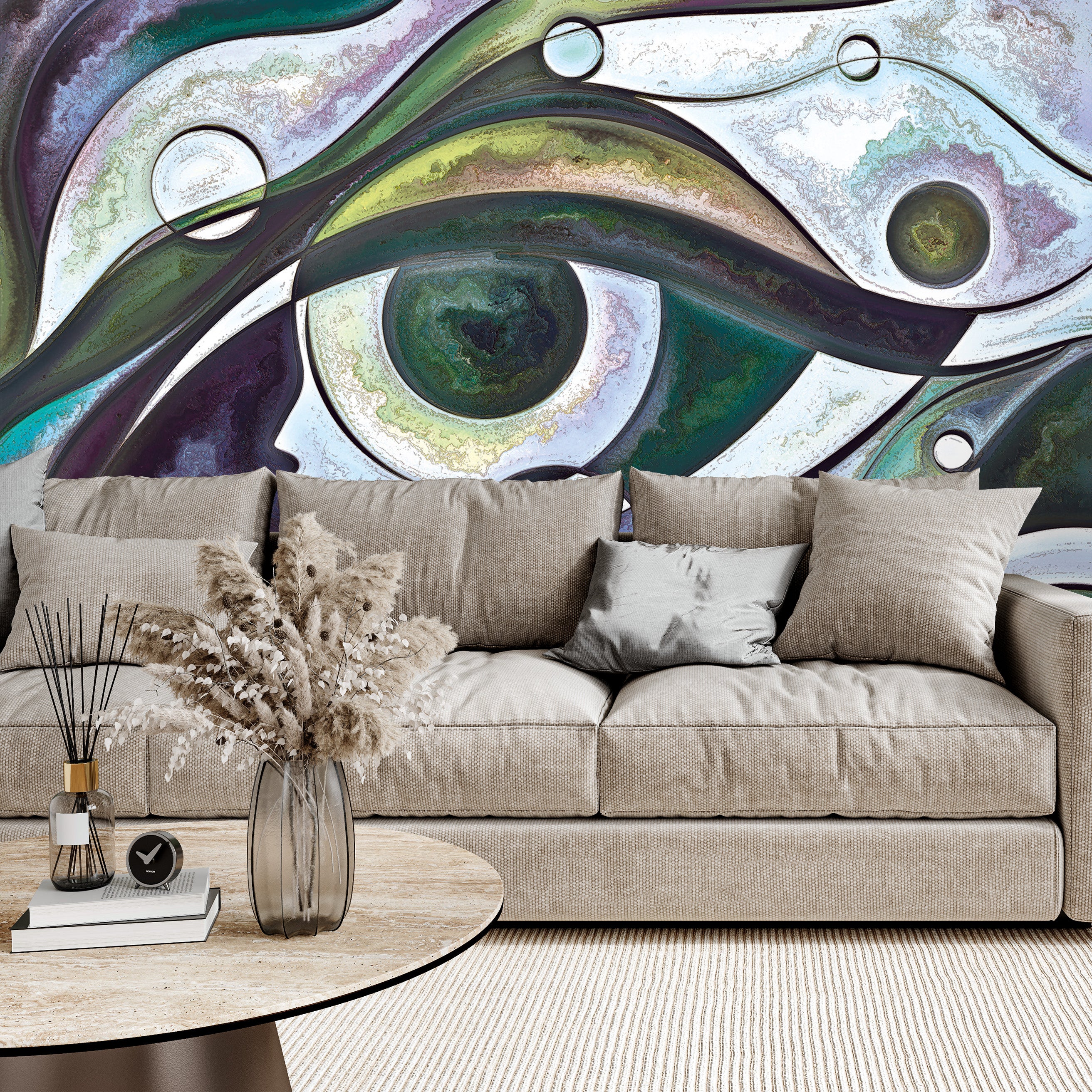 3D Inner Vision - Printed Mural