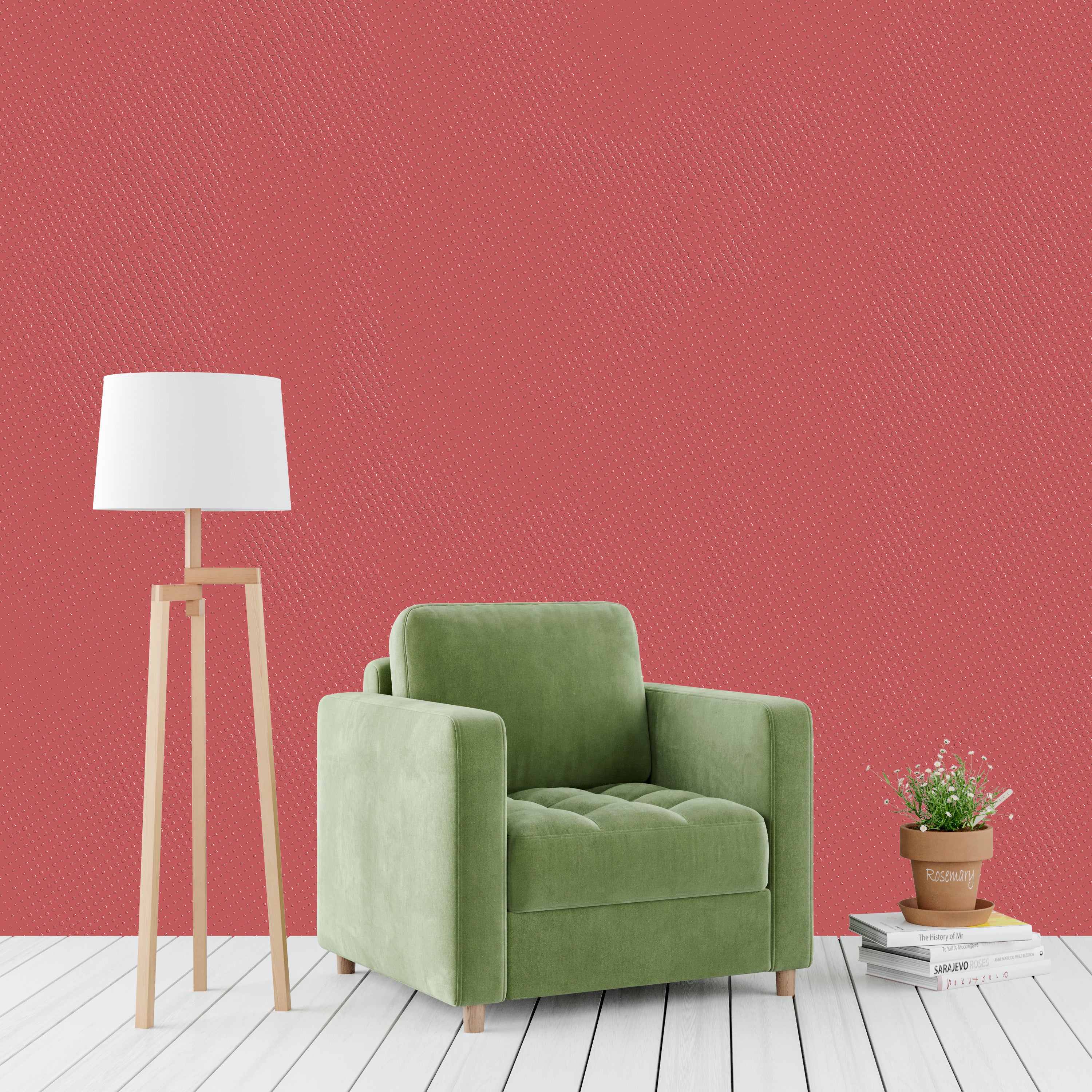 3D Microtexture Modern - Paintable Mural