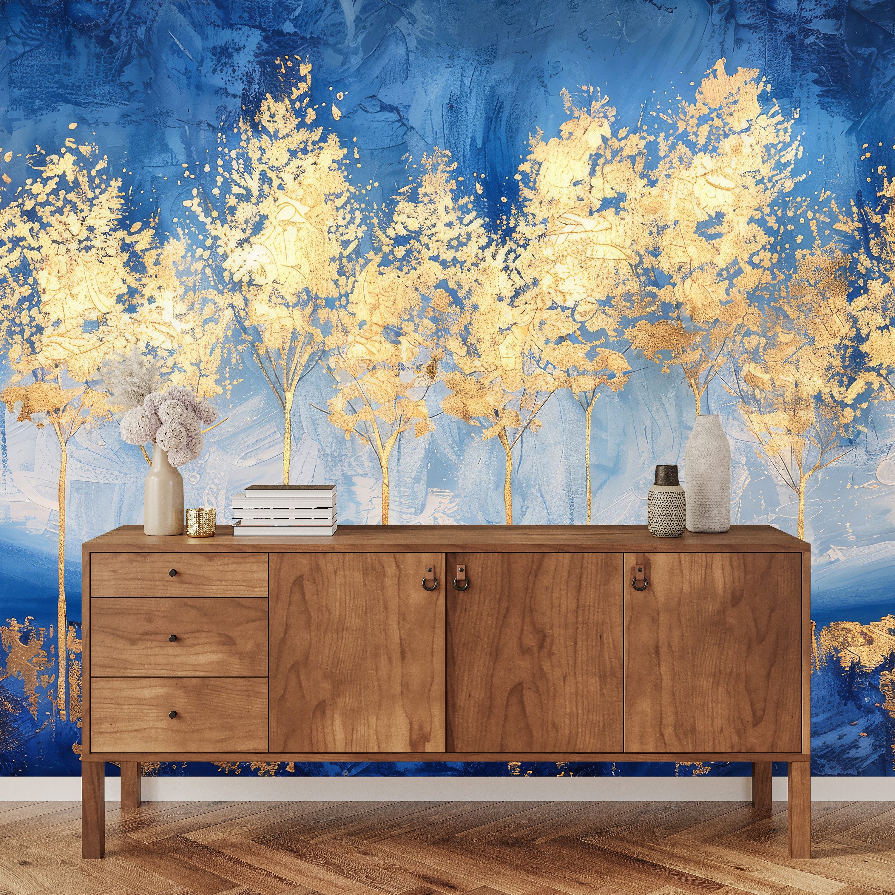 Blue Dream Golden Trees